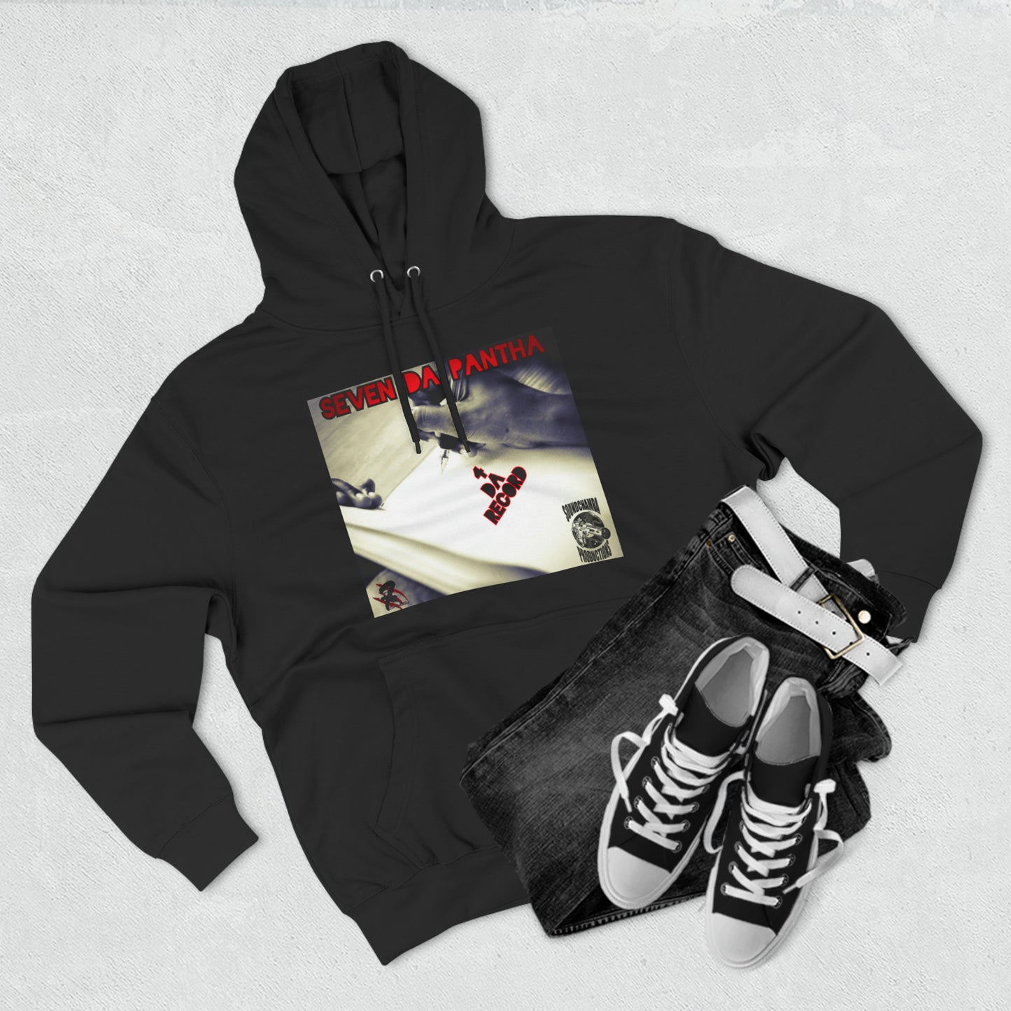 #4DaRecord Premium Pullover Hoodie