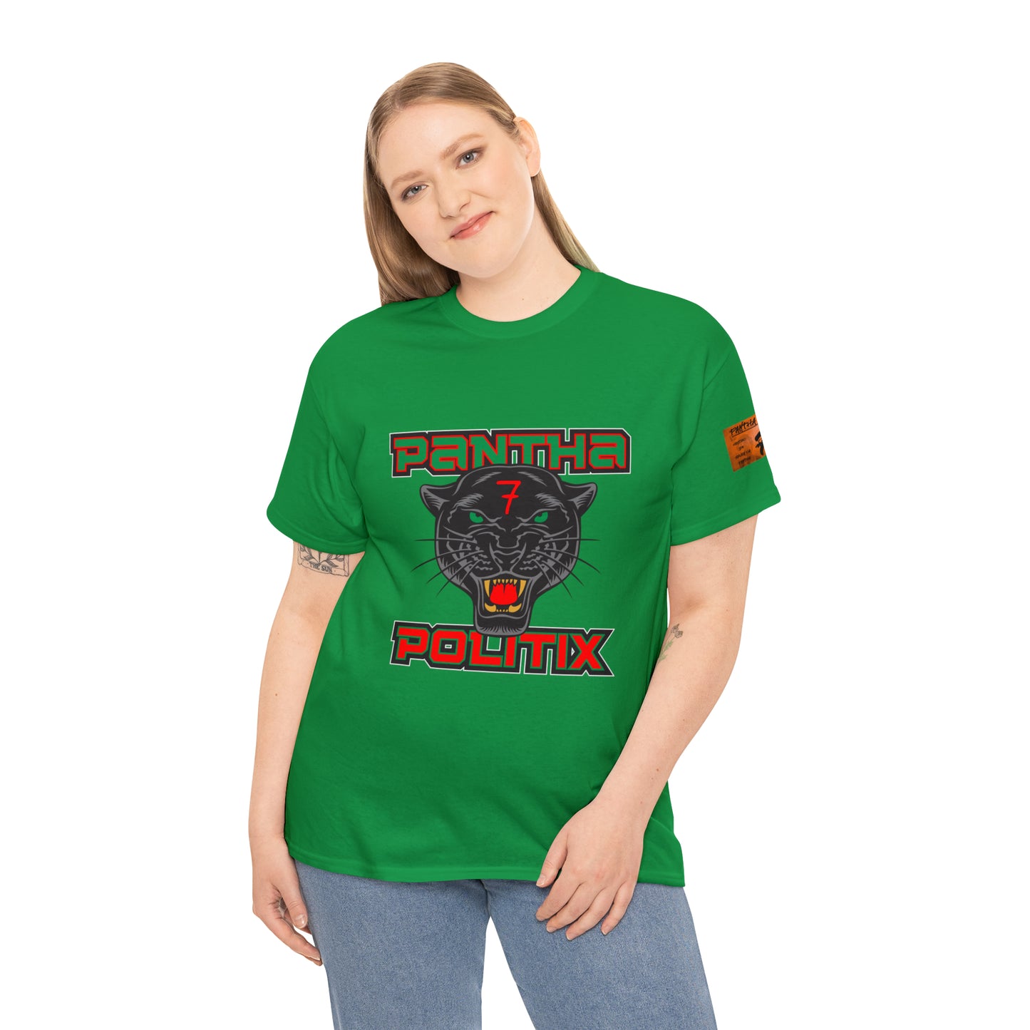 Pantha Politix Podcast Heavy Cotton Tee