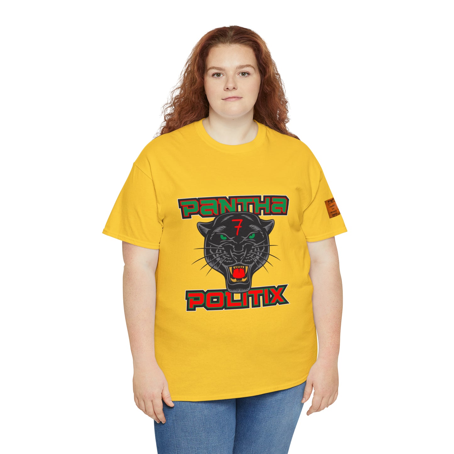 Pantha Politix Podcast Heavy Cotton Tee