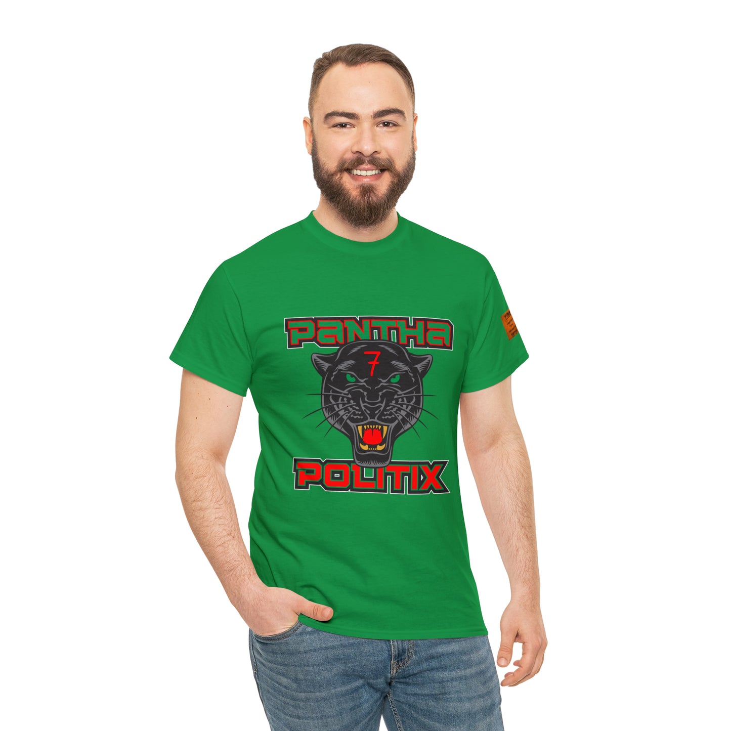 Pantha Politix Podcast Heavy Cotton Tee