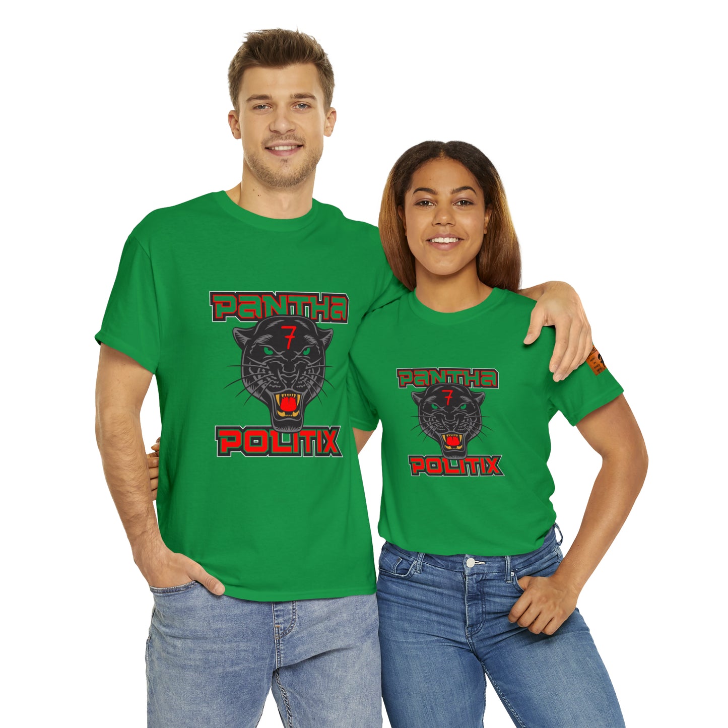 Pantha Politix Podcast Heavy Cotton Tee