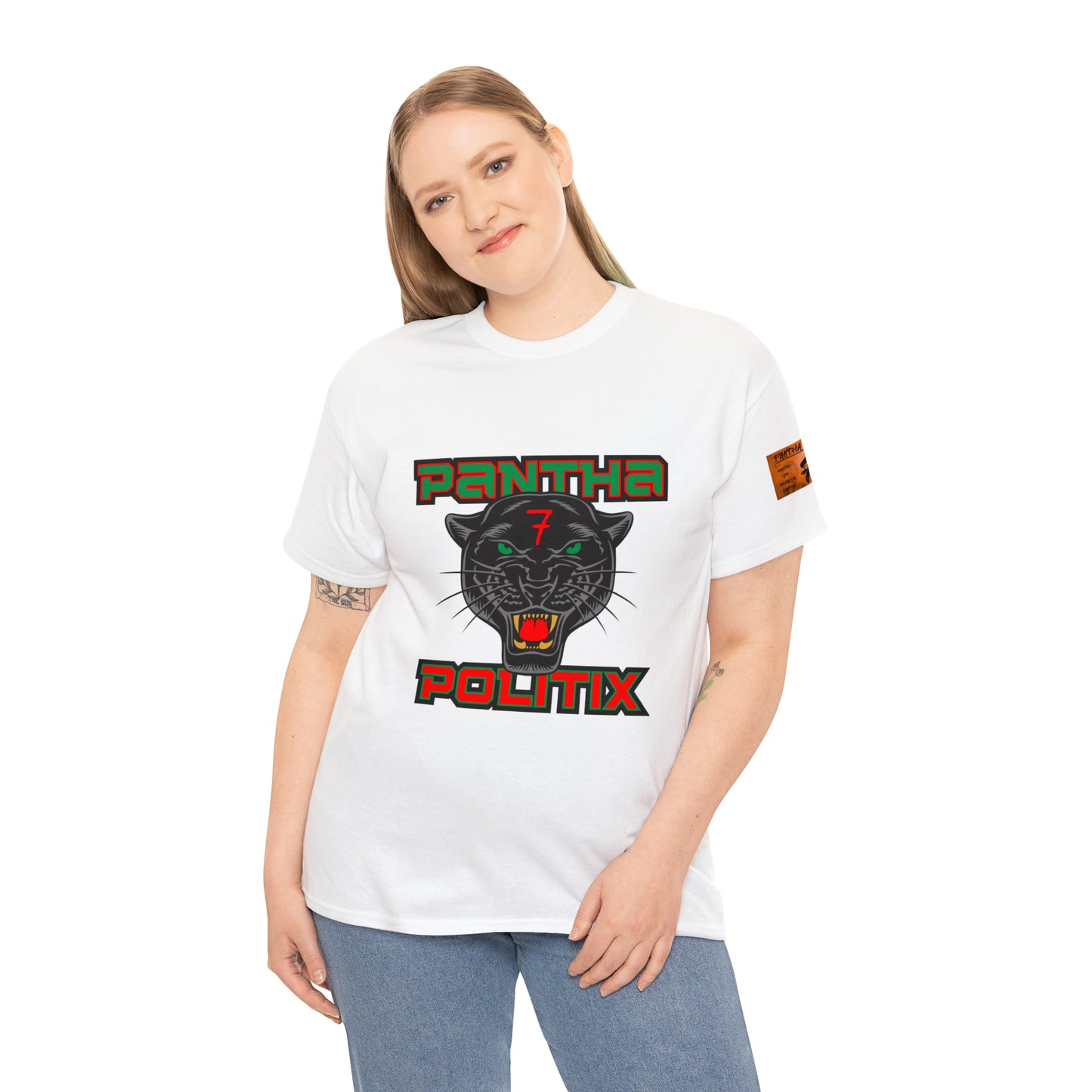 Pantha Politix Podcast Heavy Cotton Tee