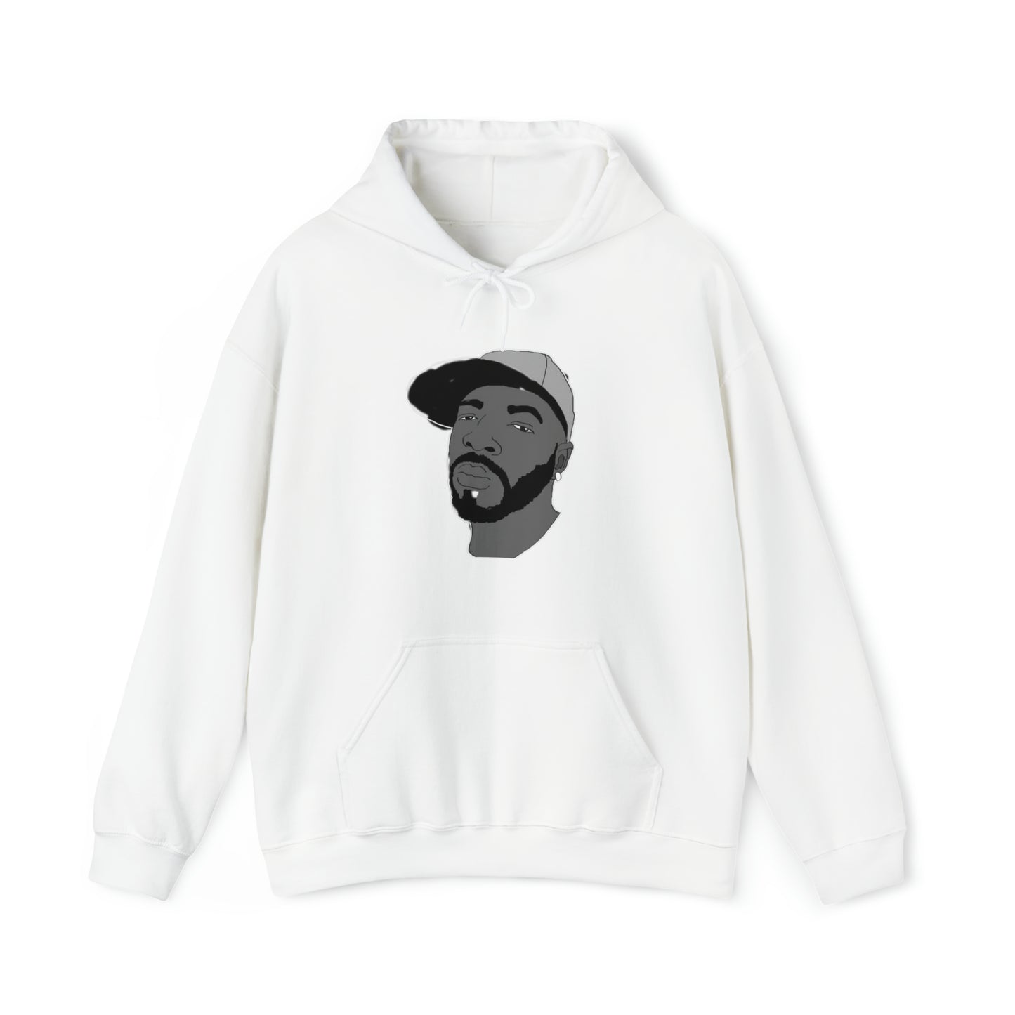 Phantom Head Scarred Hooded Sweatshirt