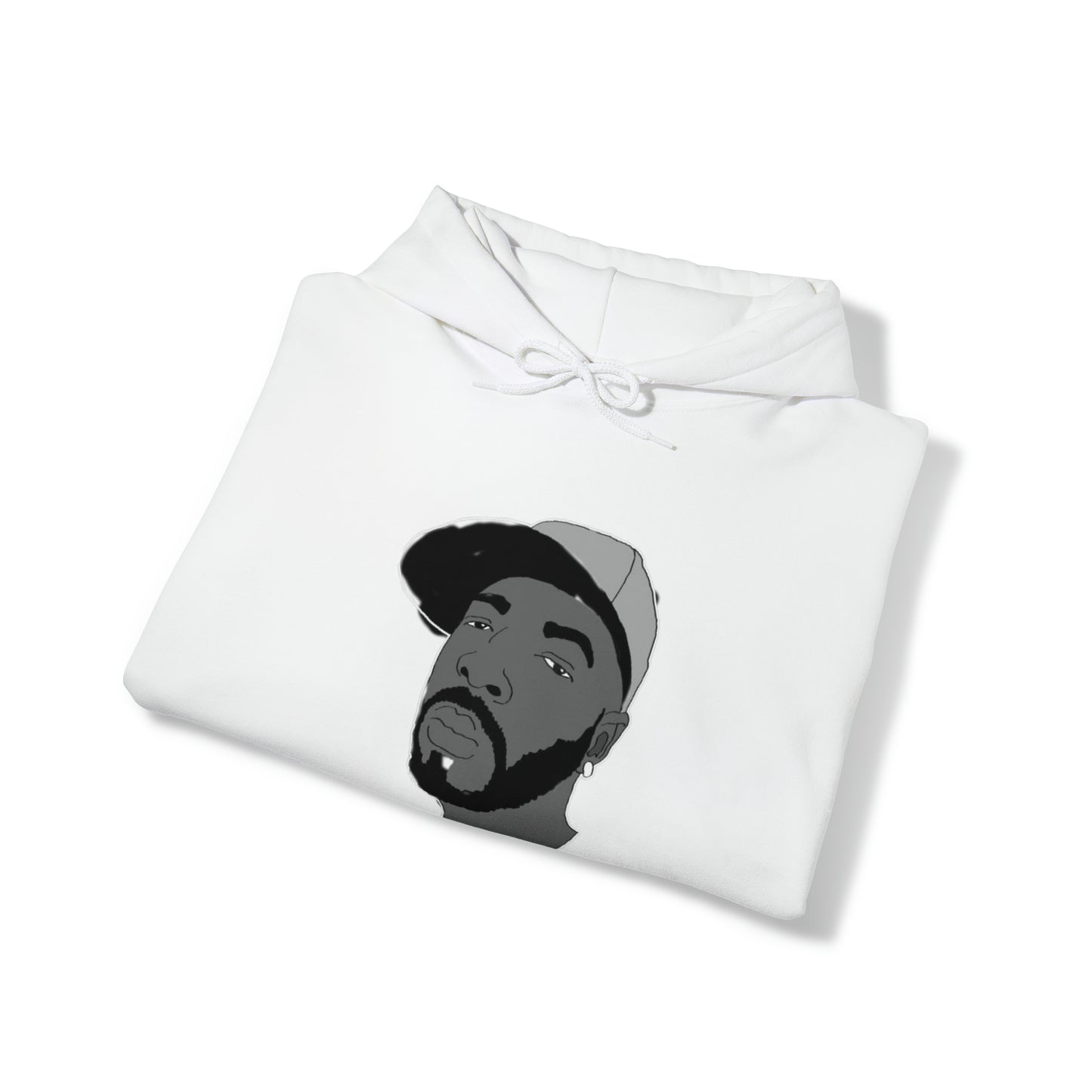 Phantom Head Scarred Hooded Sweatshirt