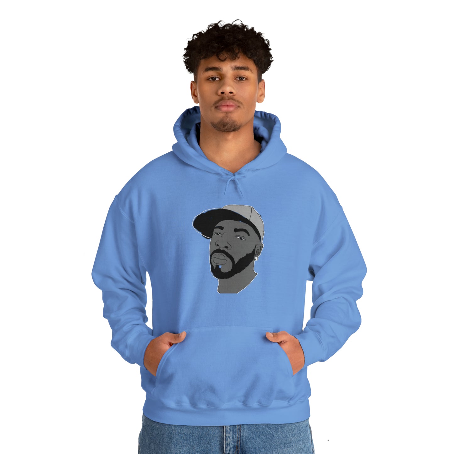 Phantom Head Scarred Hooded Sweatshirt