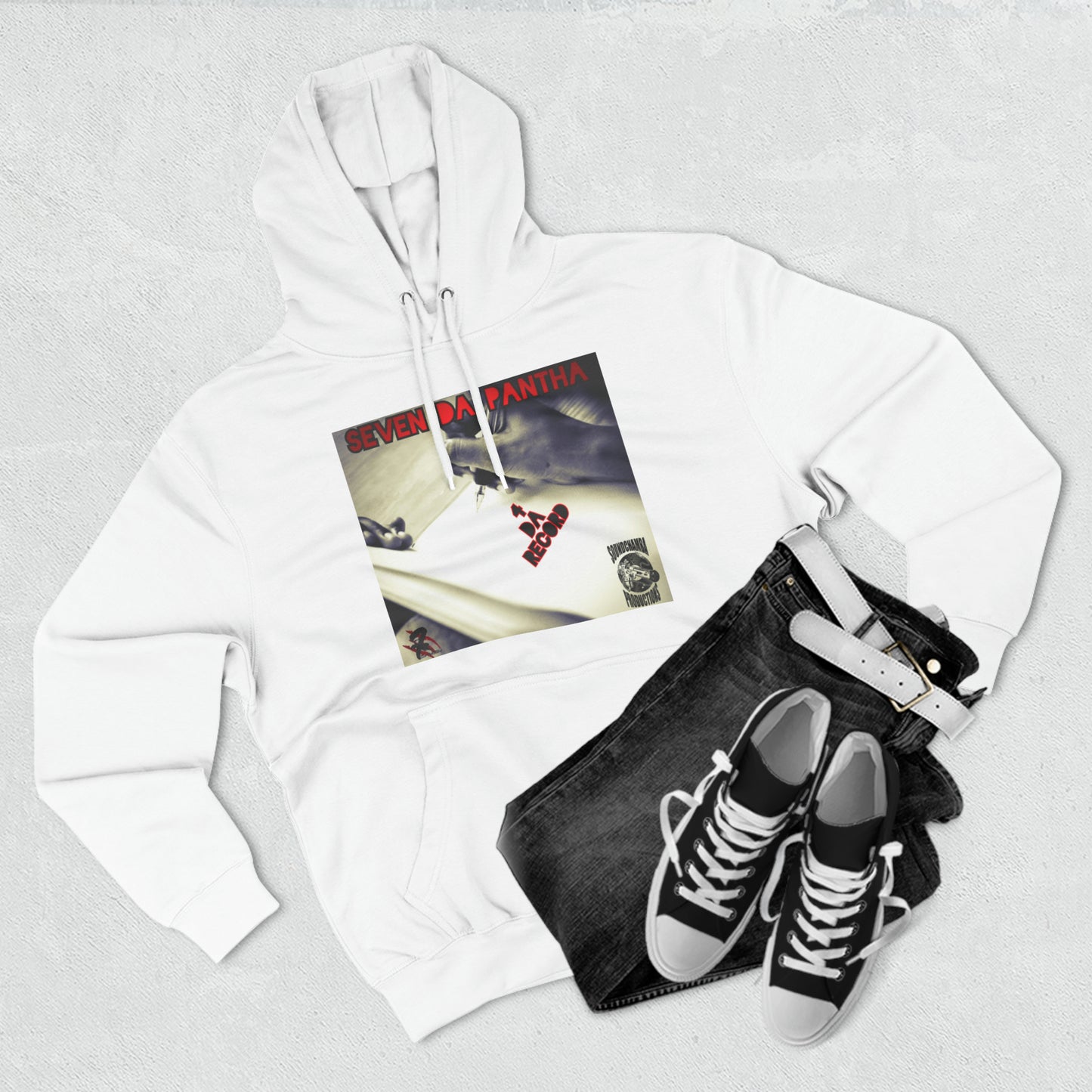 #4DaRecord Premium Pullover Hoodie
