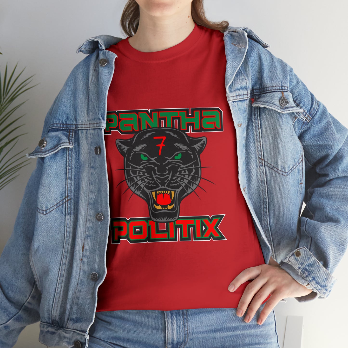 Pantha Politix Podcast Heavy Cotton Tee