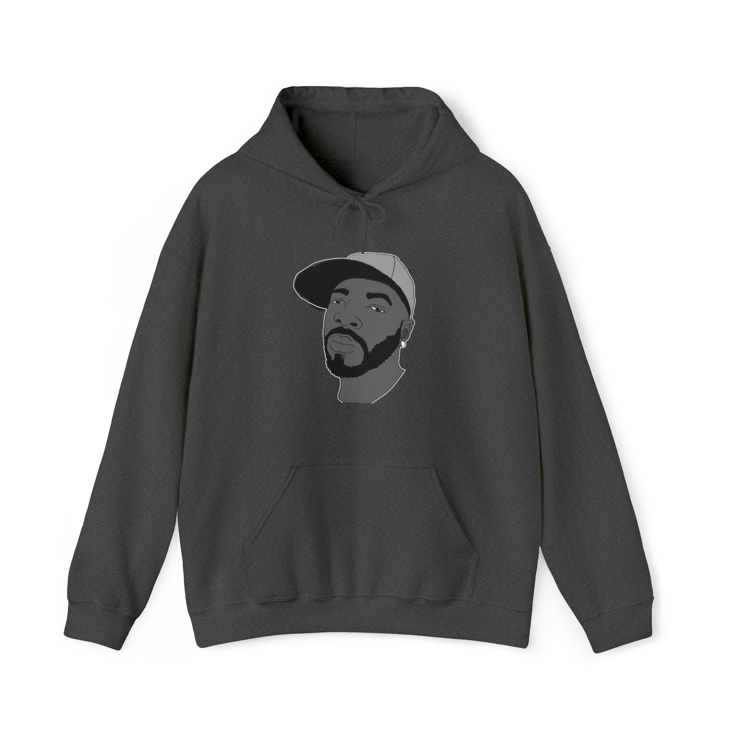 Phantom Head Scarred Hooded Sweatshirt