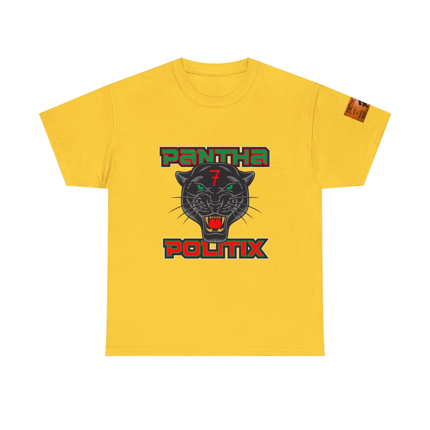 Pantha Politix Podcast Heavy Cotton Tee