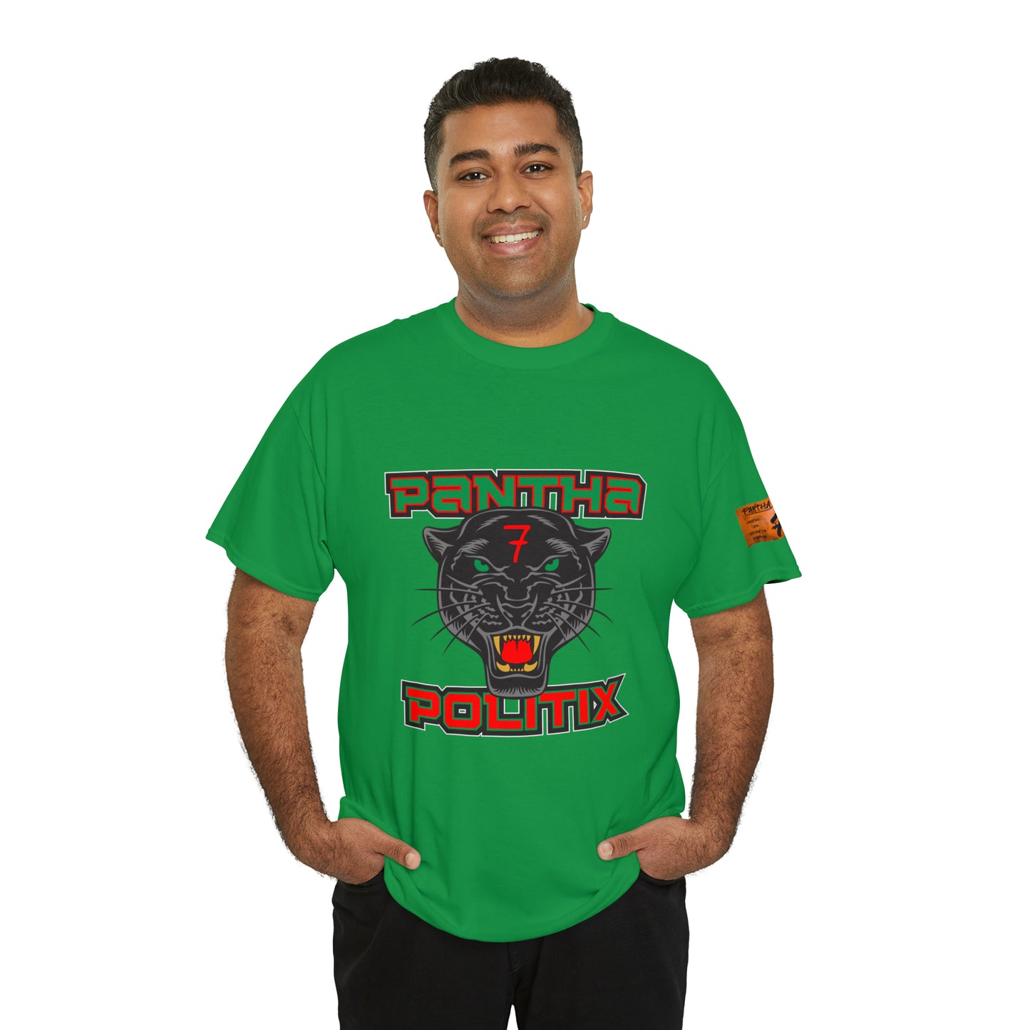 Pantha Politix Podcast Heavy Cotton Tee