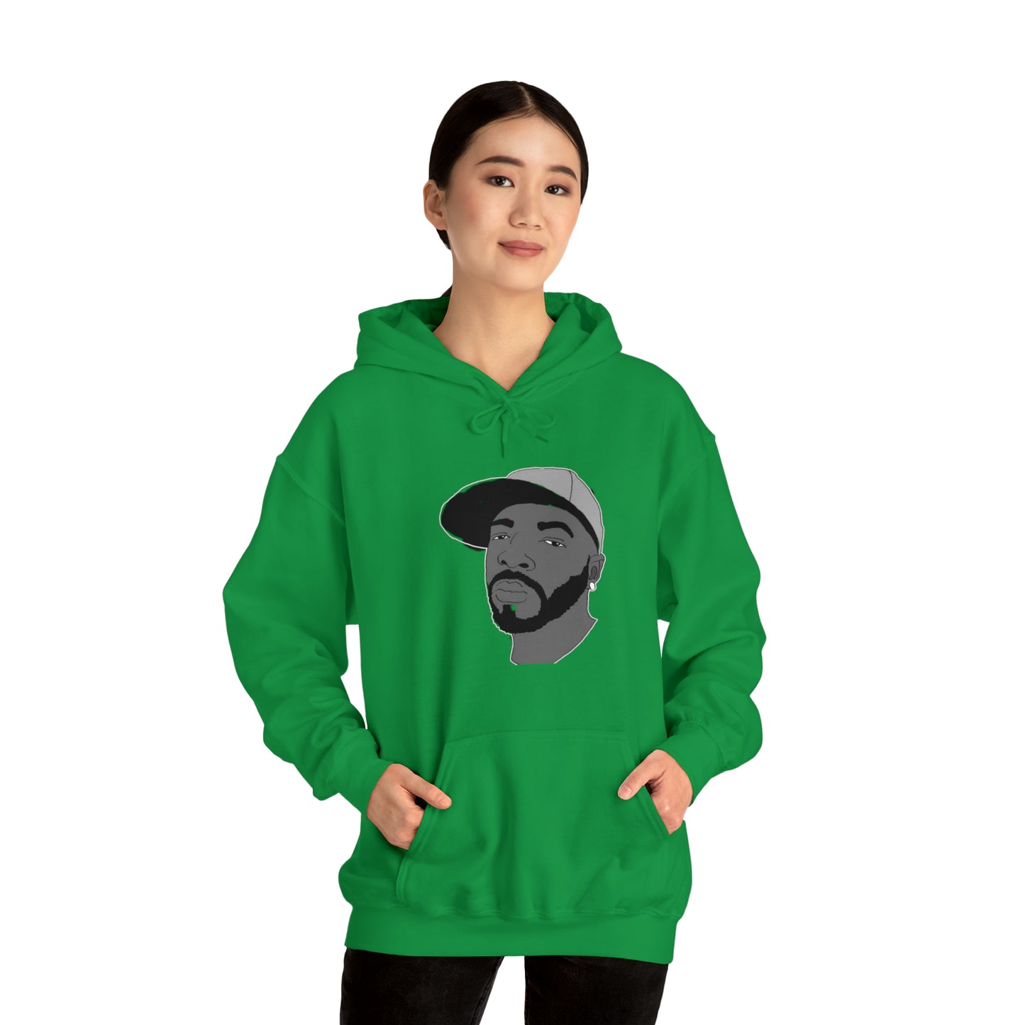 Phantom Head Scarred Hooded Sweatshirt