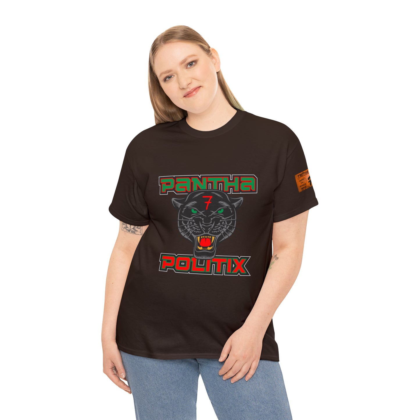 Pantha Politix Podcast Heavy Cotton Tee
