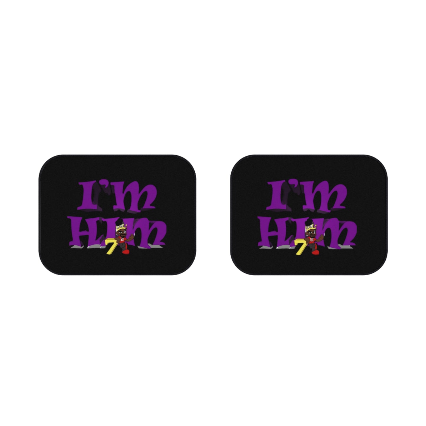 SDP "i'm Him" Car Mats (2x Rear)