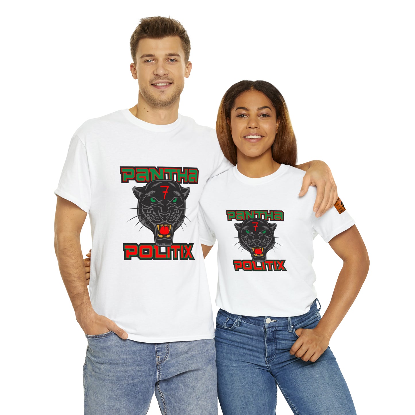 Pantha Politix Podcast Heavy Cotton Tee