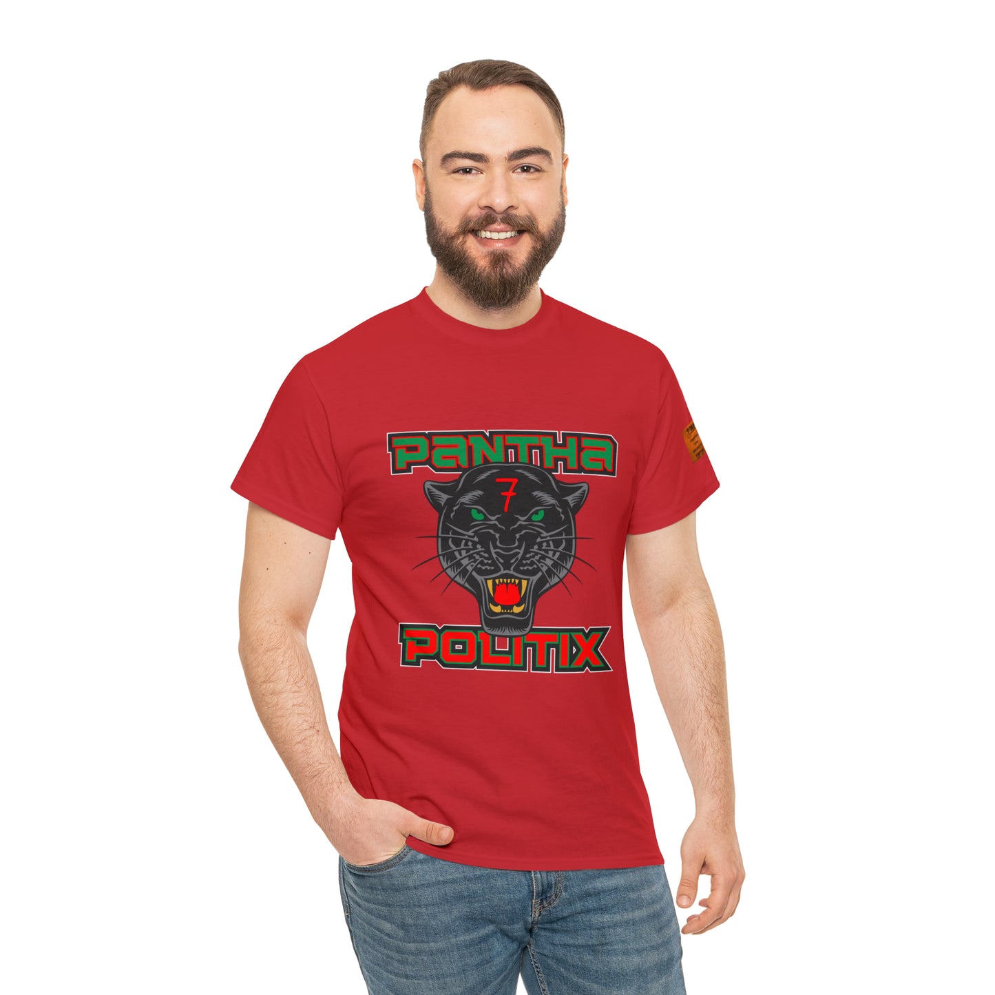Pantha Politix Podcast Heavy Cotton Tee