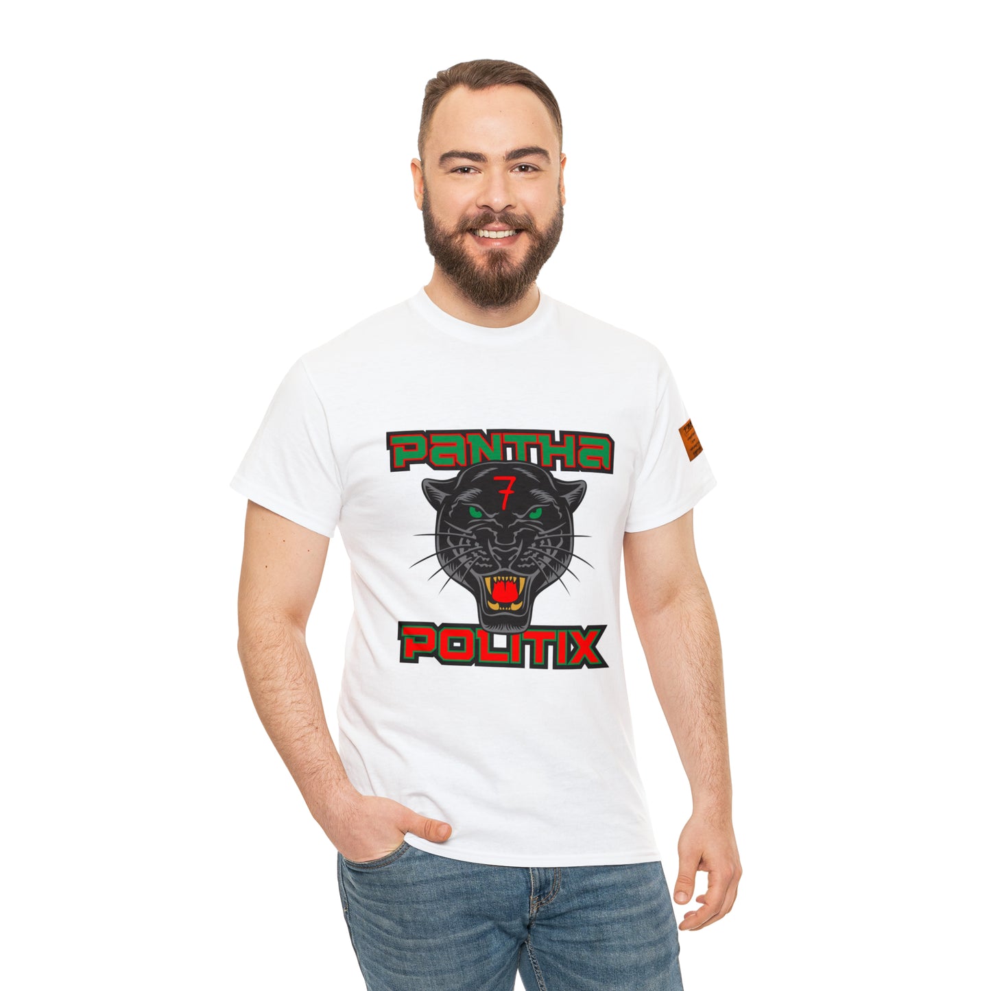 Pantha Politix Podcast Heavy Cotton Tee