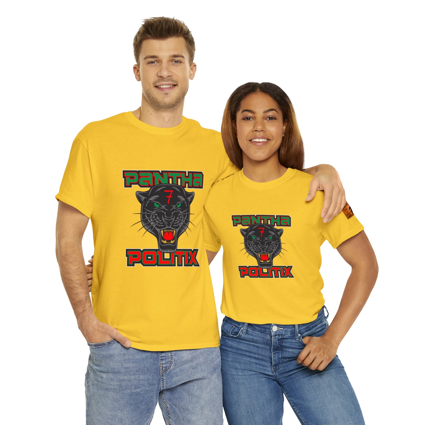 Pantha Politix Podcast Heavy Cotton Tee