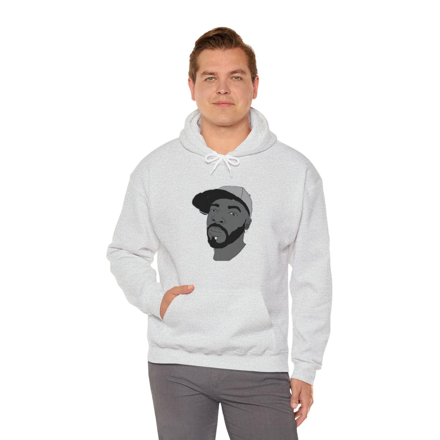 Phantom Head Scarred Hooded Sweatshirt
