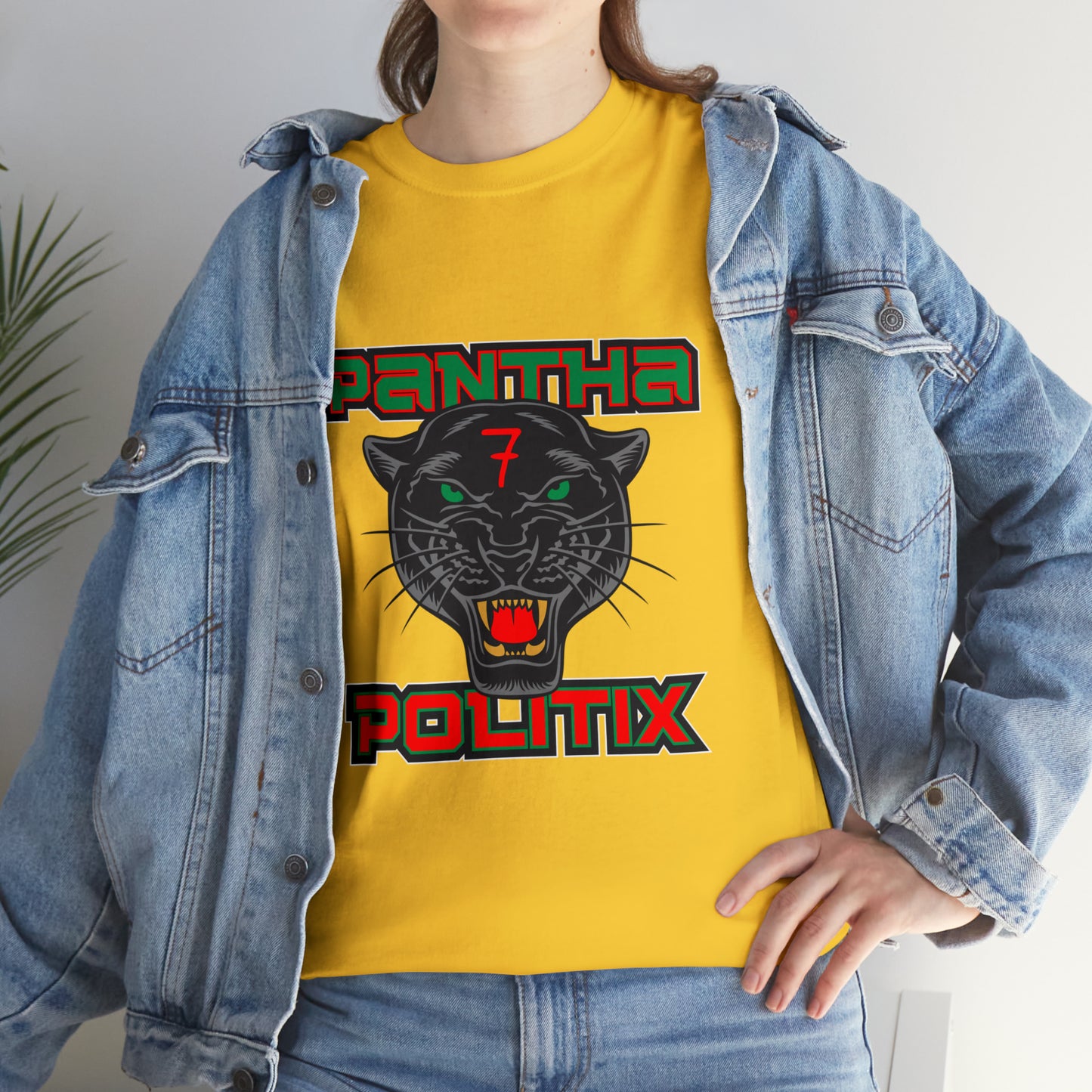 Pantha Politix Podcast Heavy Cotton Tee