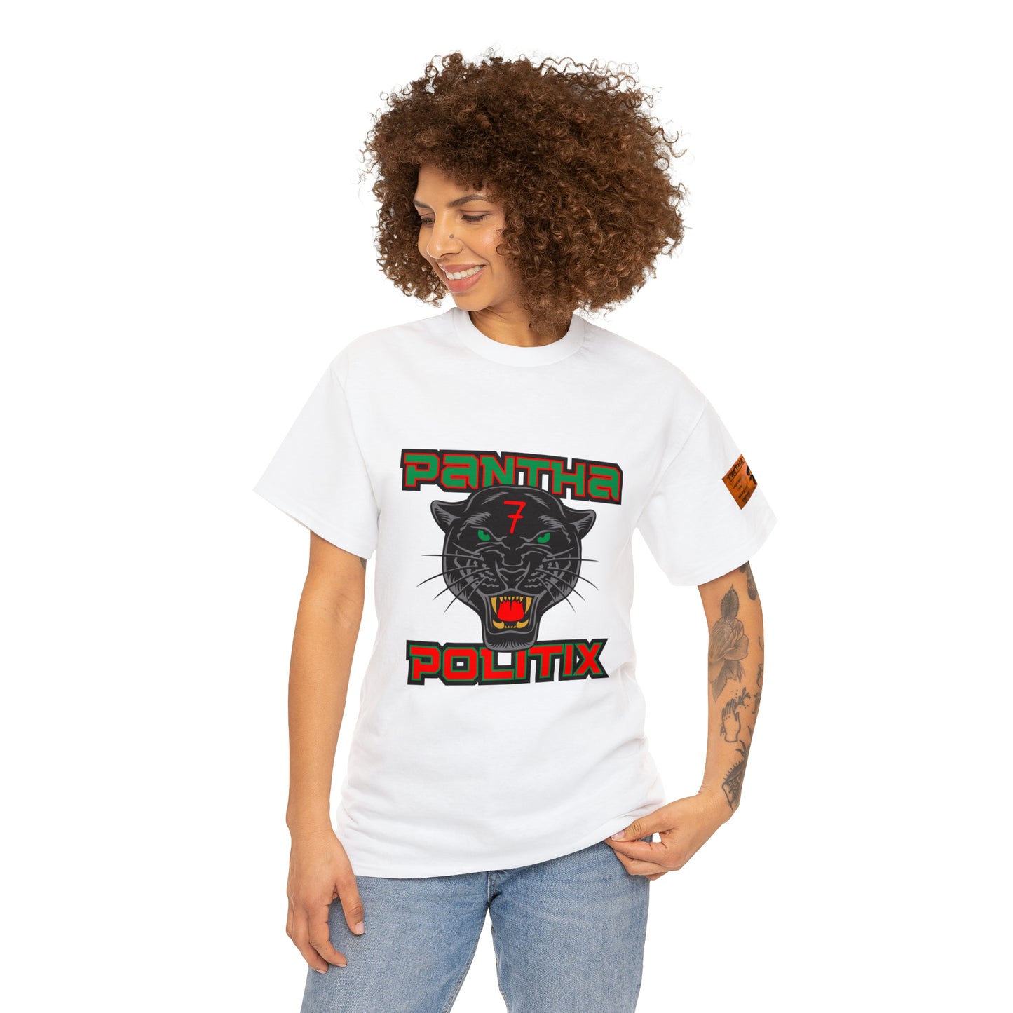 Pantha Politix Podcast Heavy Cotton Tee