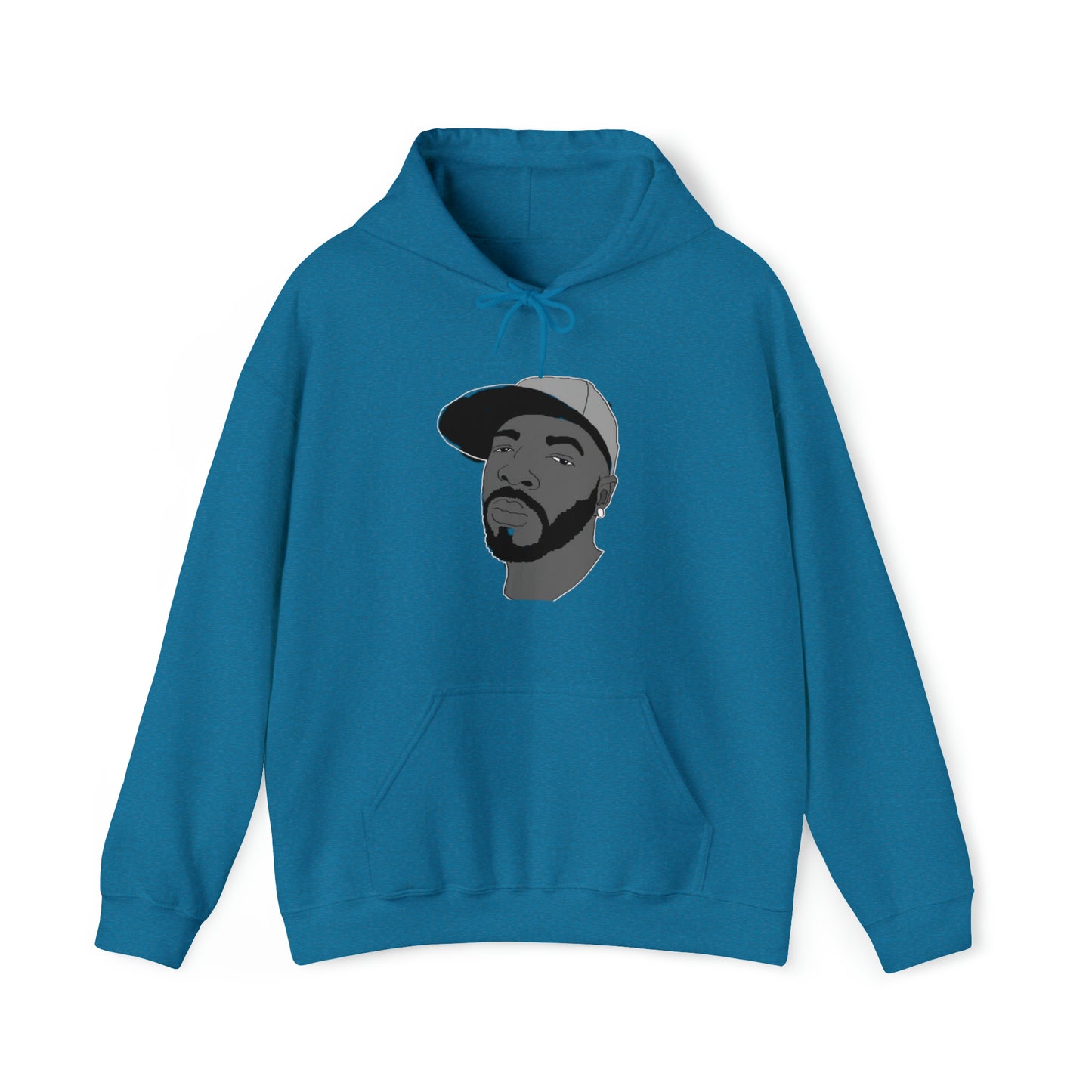 Phantom Head Scarred Hooded Sweatshirt