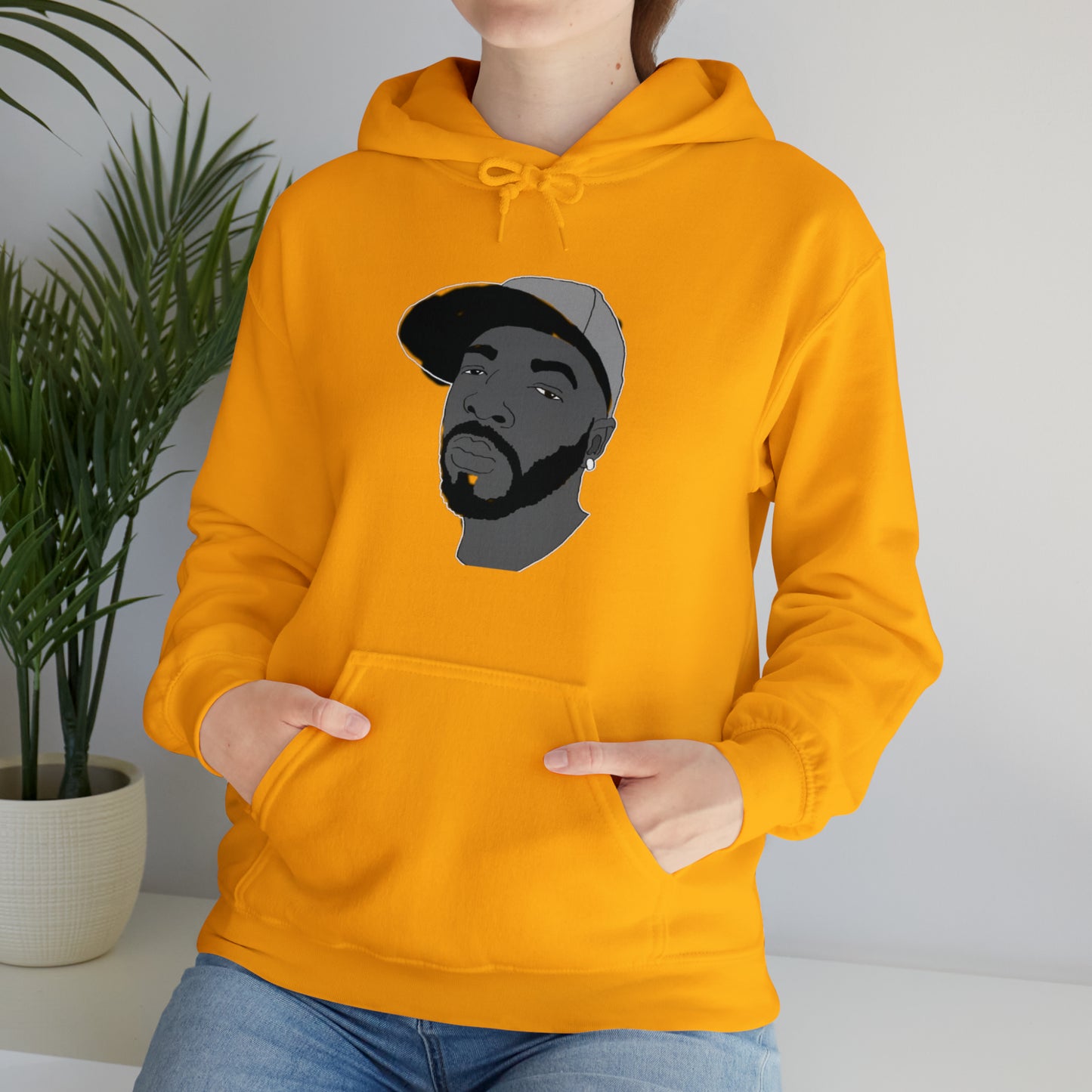 Phantom Head Scarred Hooded Sweatshirt