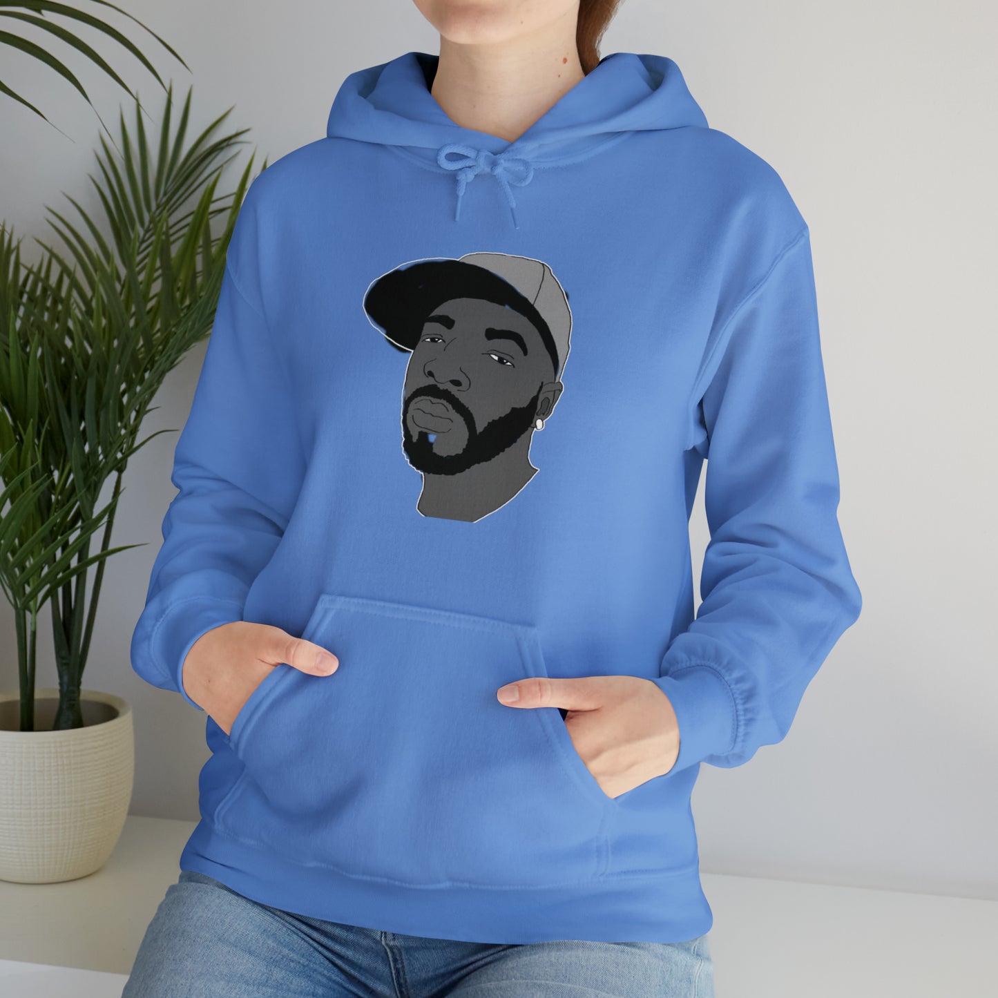Phantom Head Scarred Hooded Sweatshirt