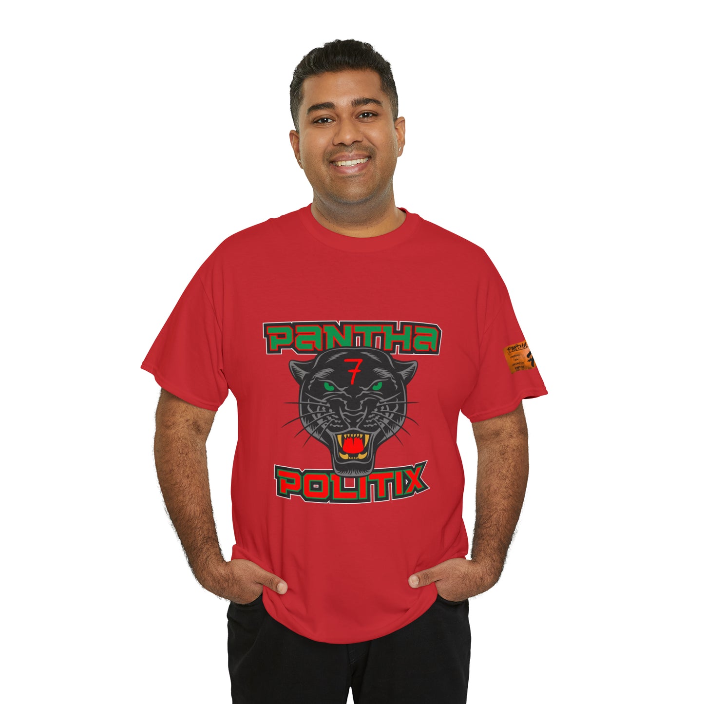 Pantha Politix Podcast Heavy Cotton Tee