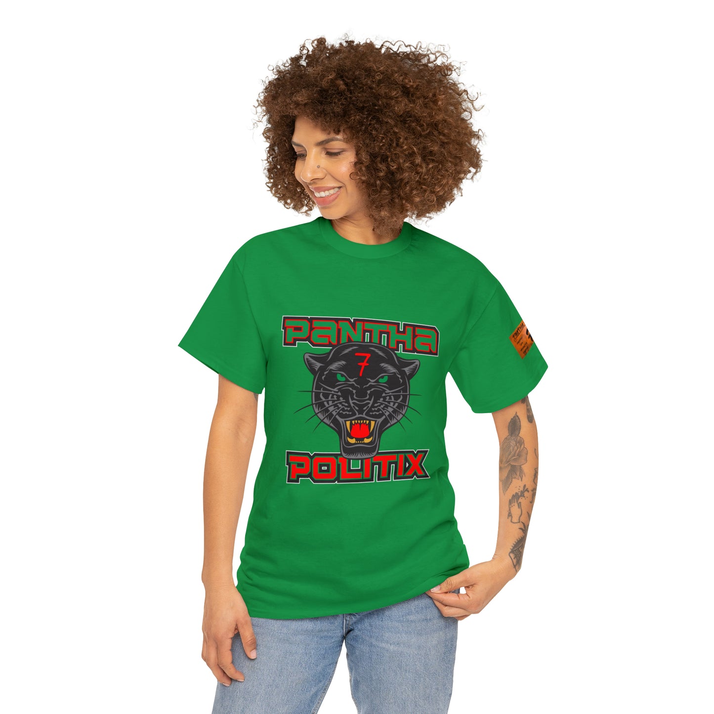 Pantha Politix Podcast Heavy Cotton Tee