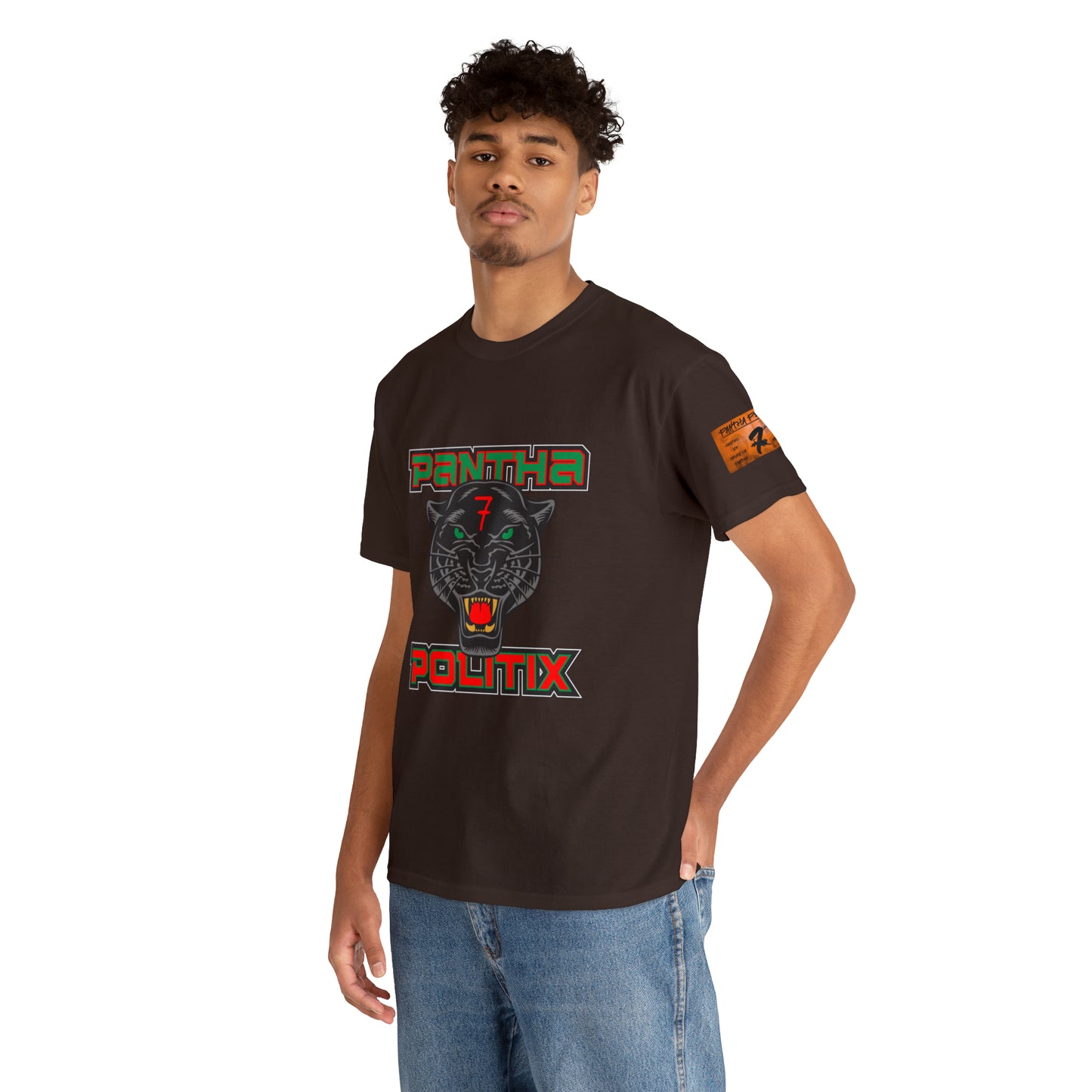 Pantha Politix Podcast Heavy Cotton Tee