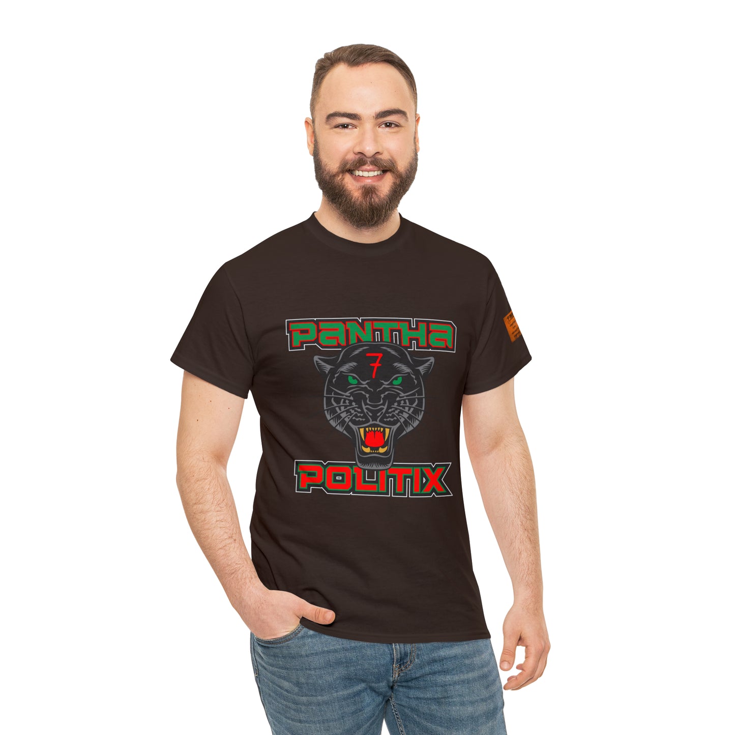 Pantha Politix Podcast Heavy Cotton Tee