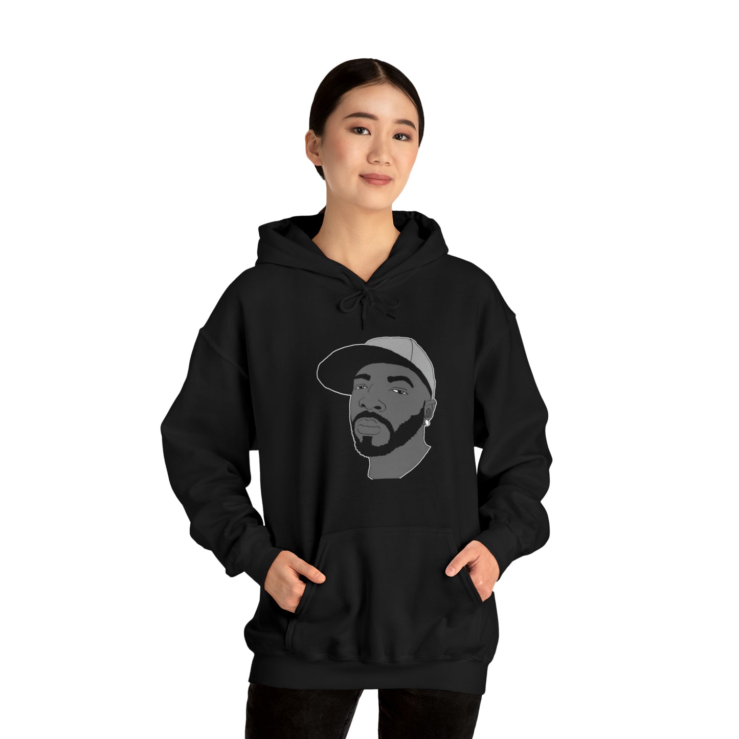 Phantom Head Scarred Hooded Sweatshirt