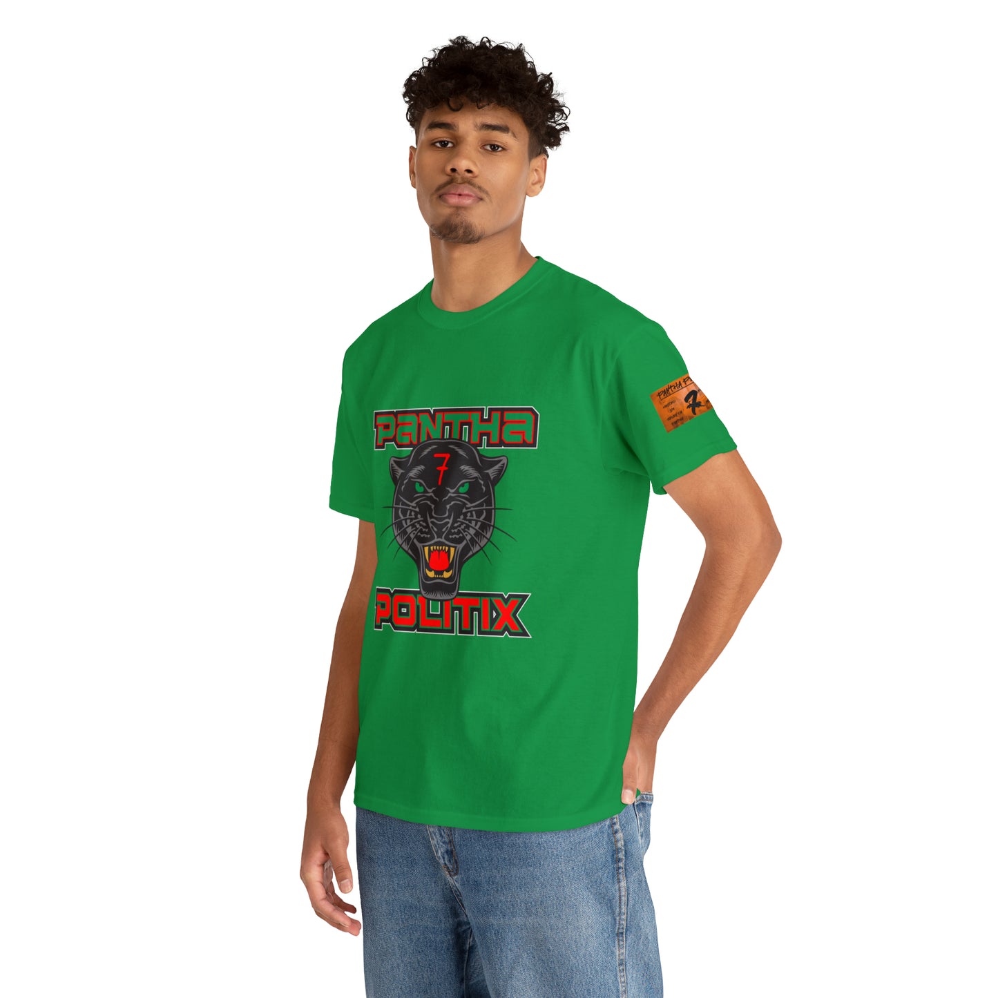 Pantha Politix Podcast Heavy Cotton Tee