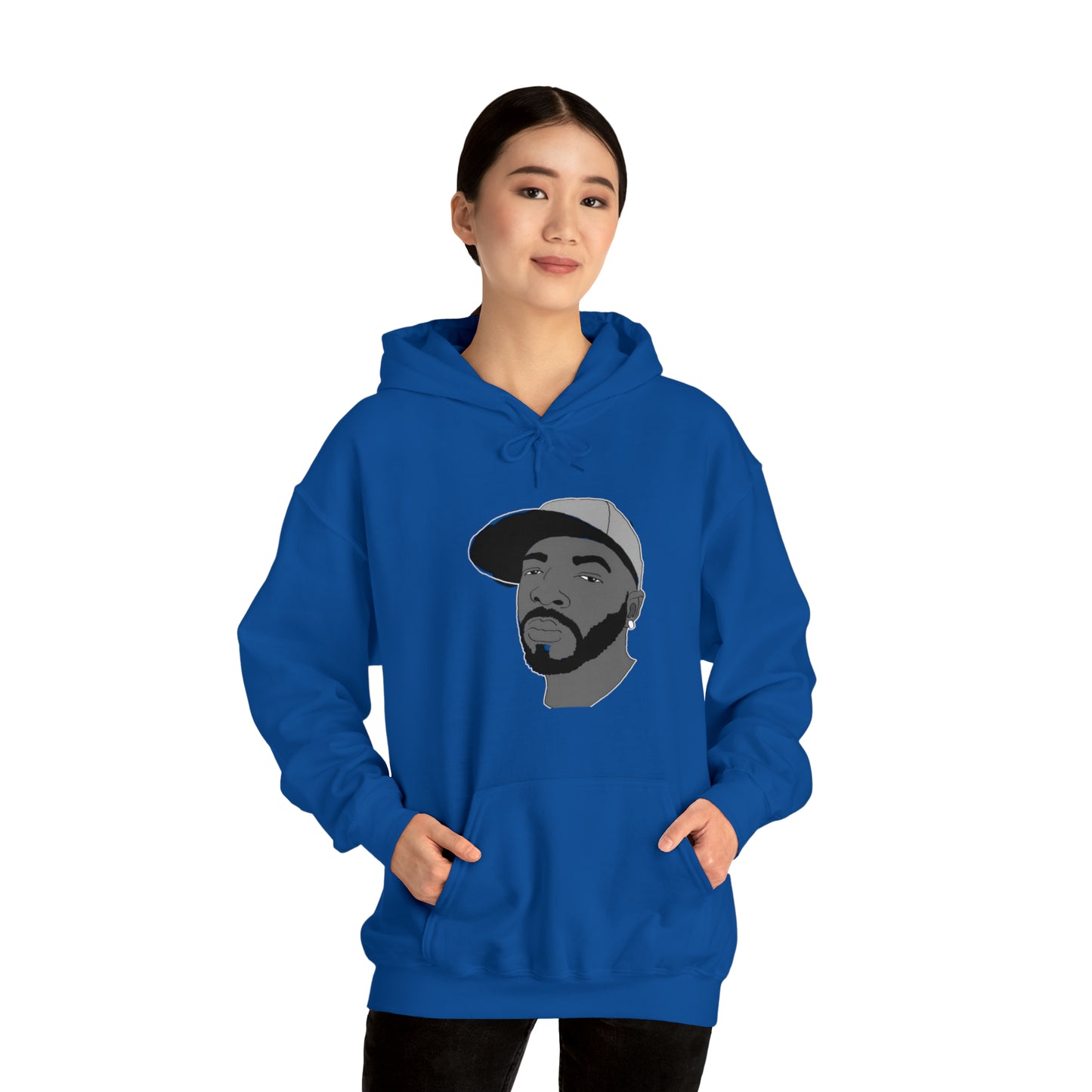 Phantom Head Scarred Hooded Sweatshirt