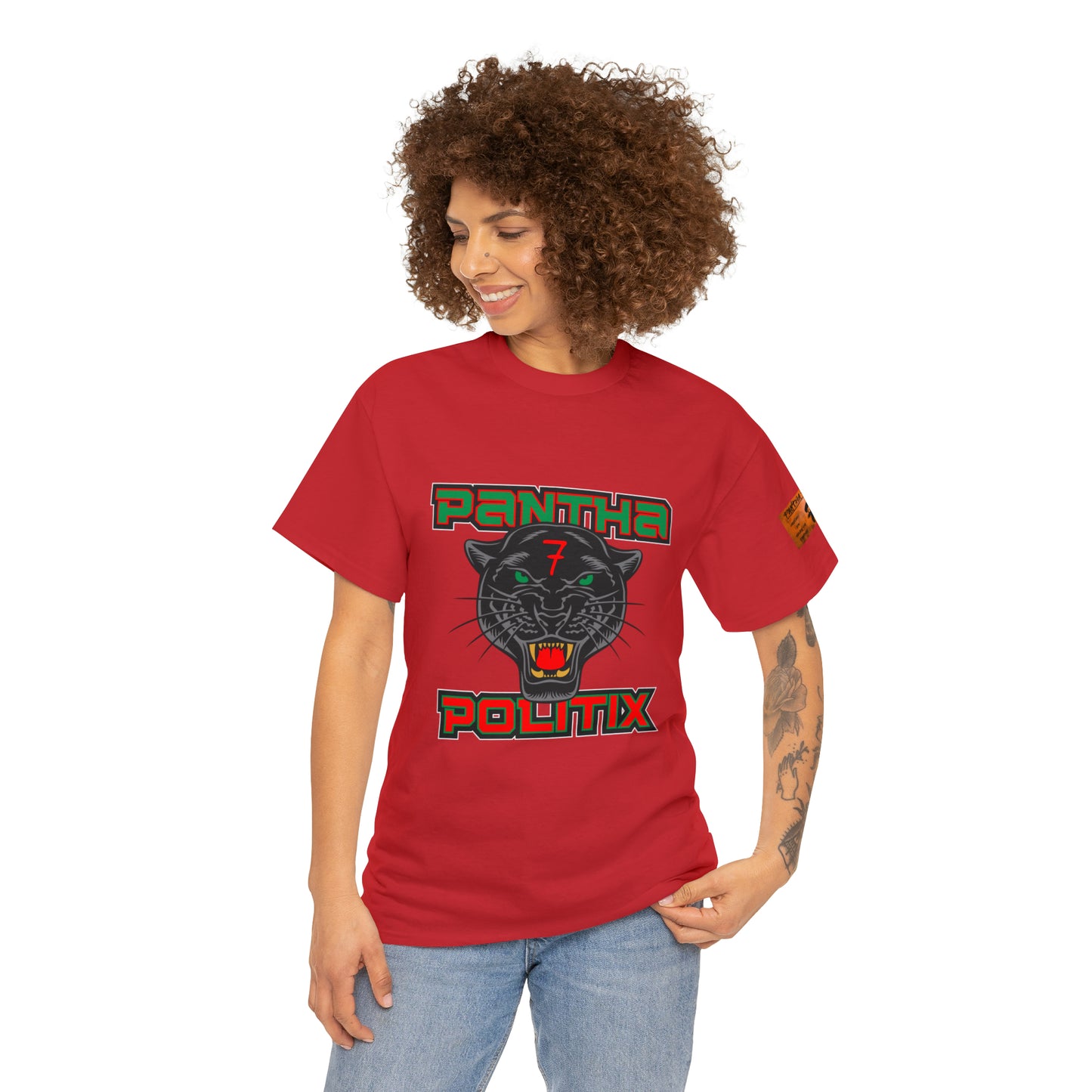 Pantha Politix Podcast Heavy Cotton Tee