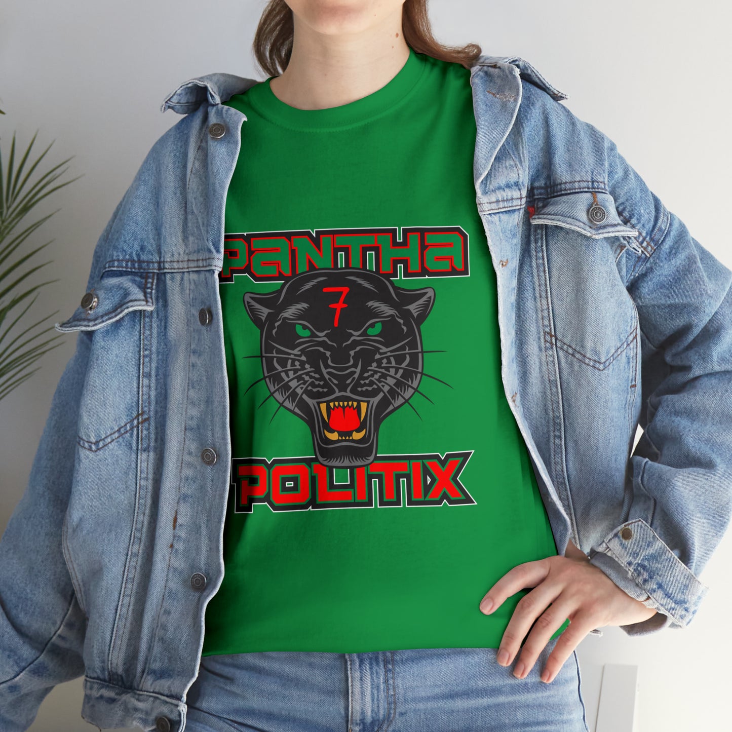 Pantha Politix Podcast Heavy Cotton Tee