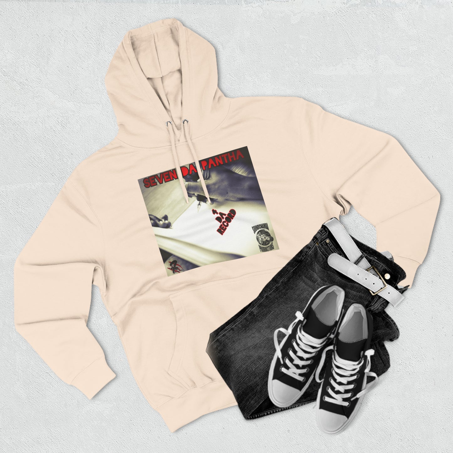 #4DaRecord Premium Pullover Hoodie