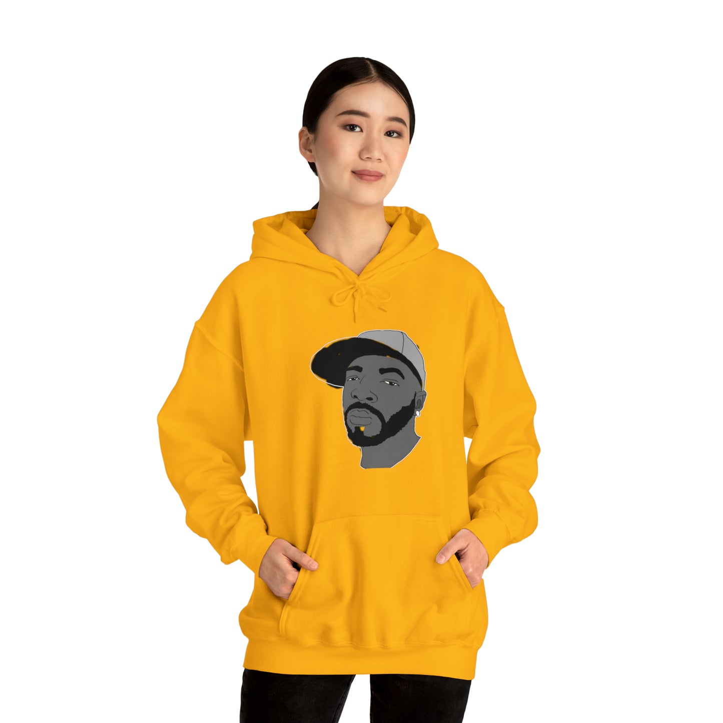 Phantom Head Scarred Hooded Sweatshirt