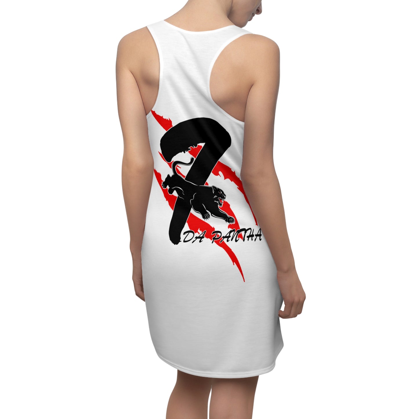 Women's SDP Scarred Racerback Dress (AOP)