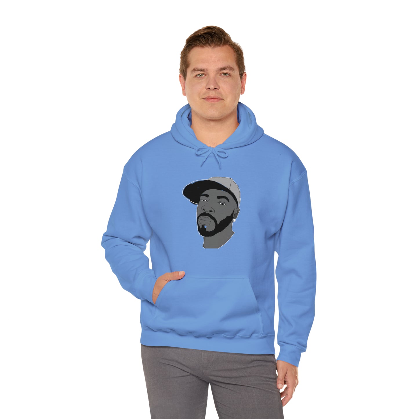 Phantom Head Scarred Hooded Sweatshirt