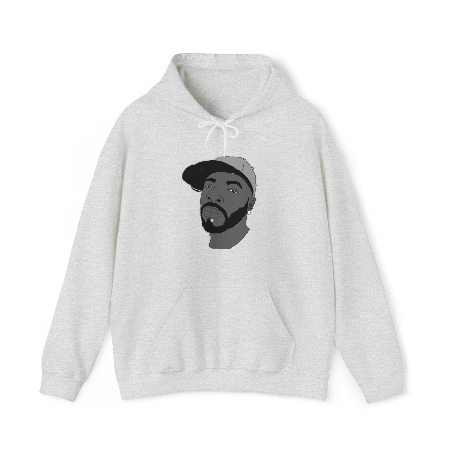 Phantom Head Scarred Hooded Sweatshirt