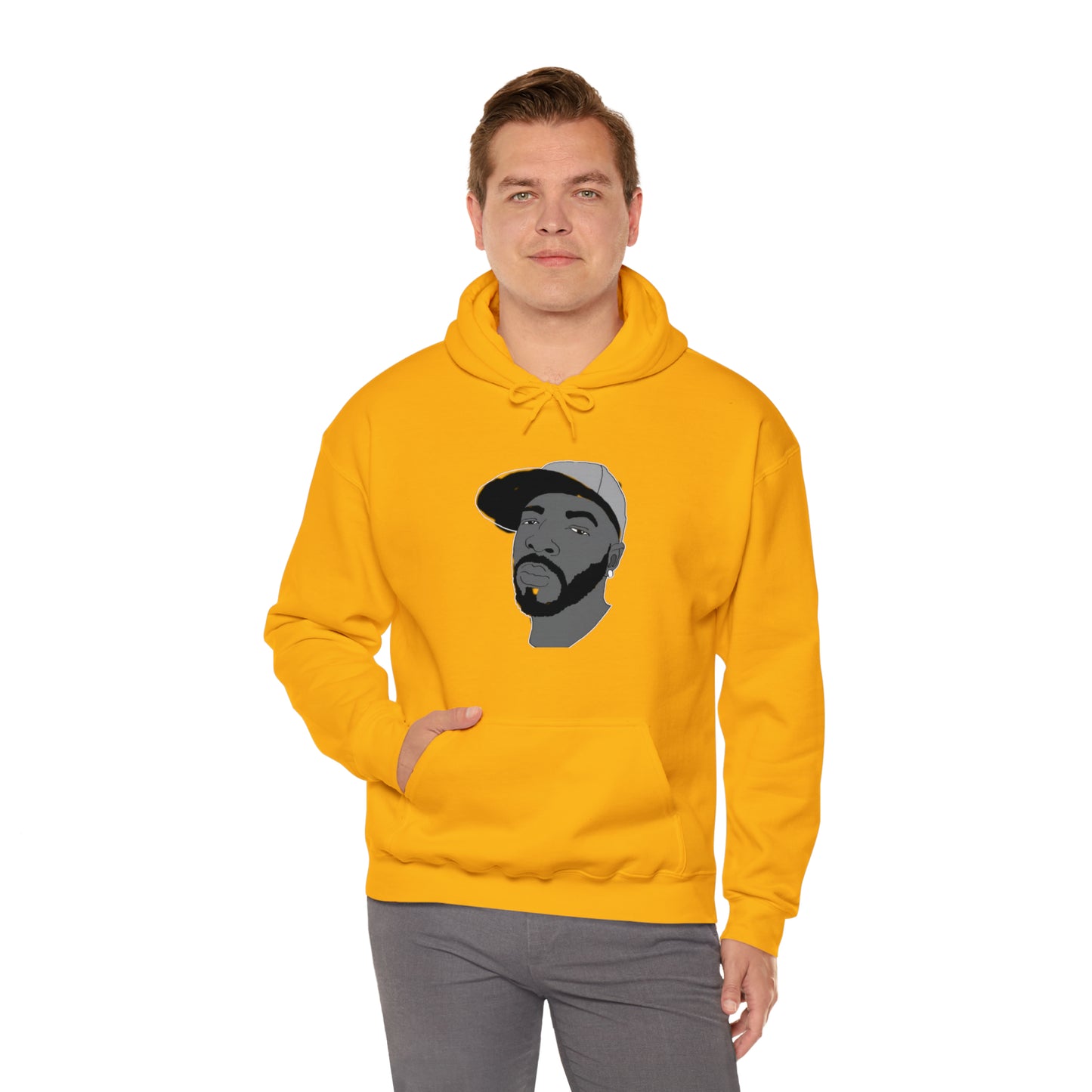 Phantom Head Scarred Hooded Sweatshirt