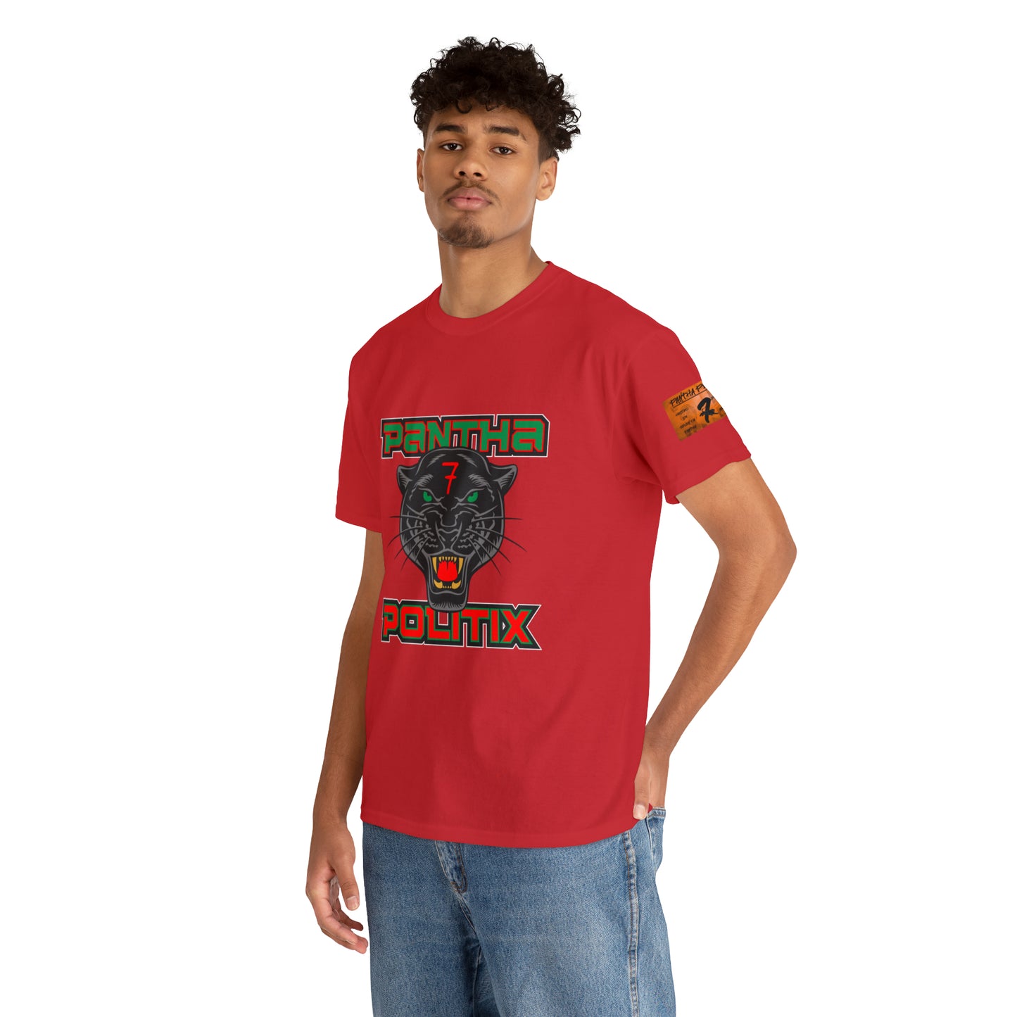 Pantha Politix Podcast Heavy Cotton Tee