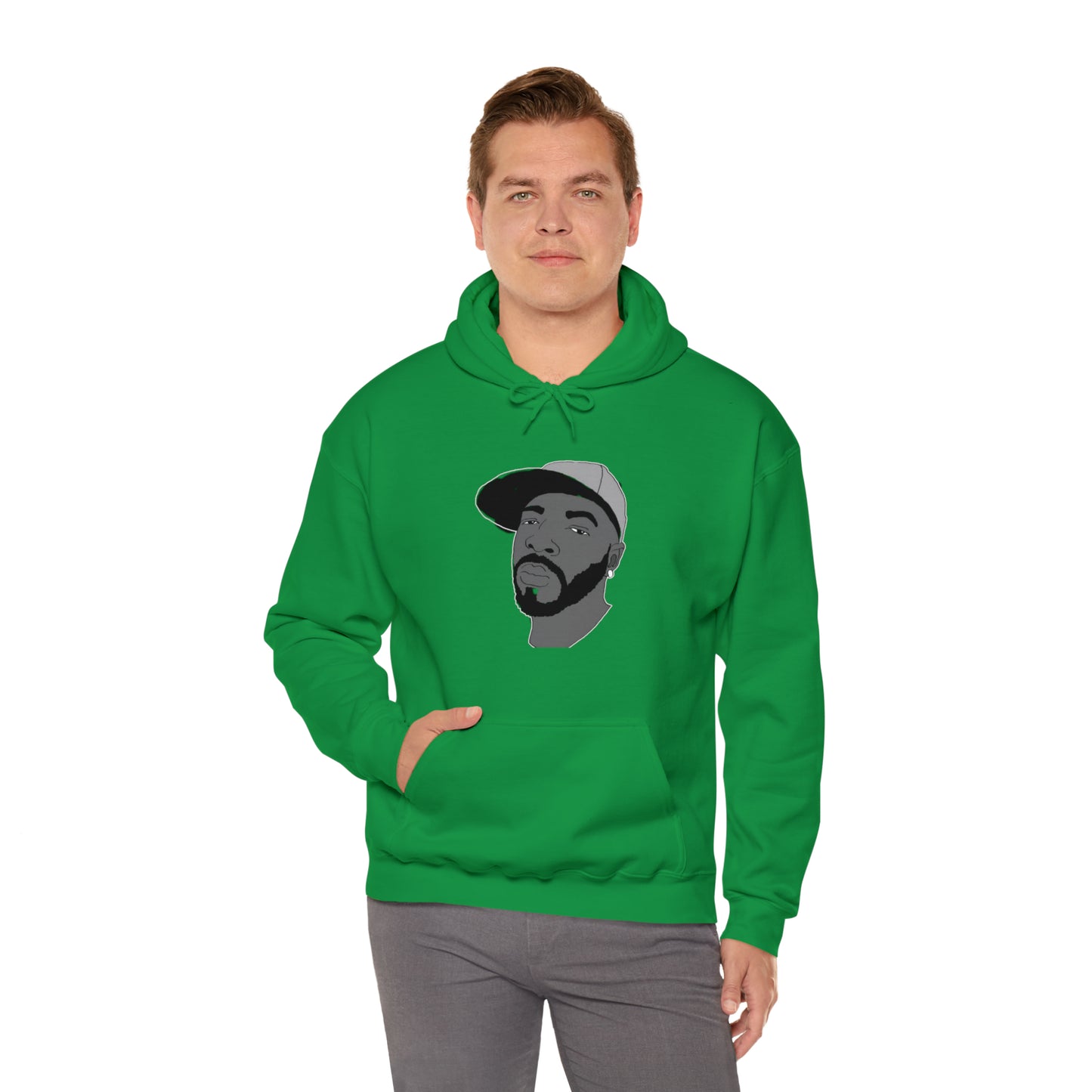 Phantom Head Scarred Hooded Sweatshirt