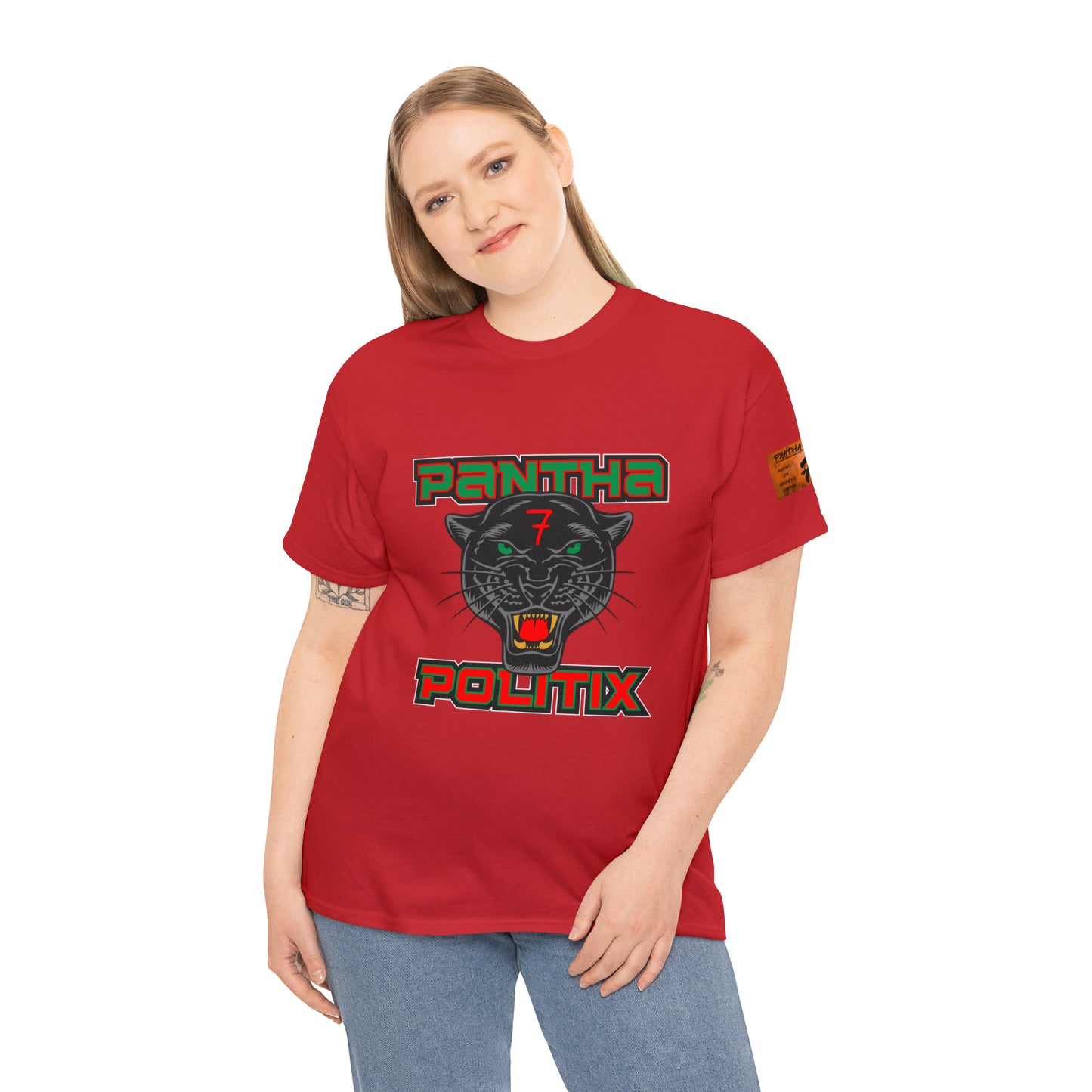 Pantha Politix Podcast Heavy Cotton Tee