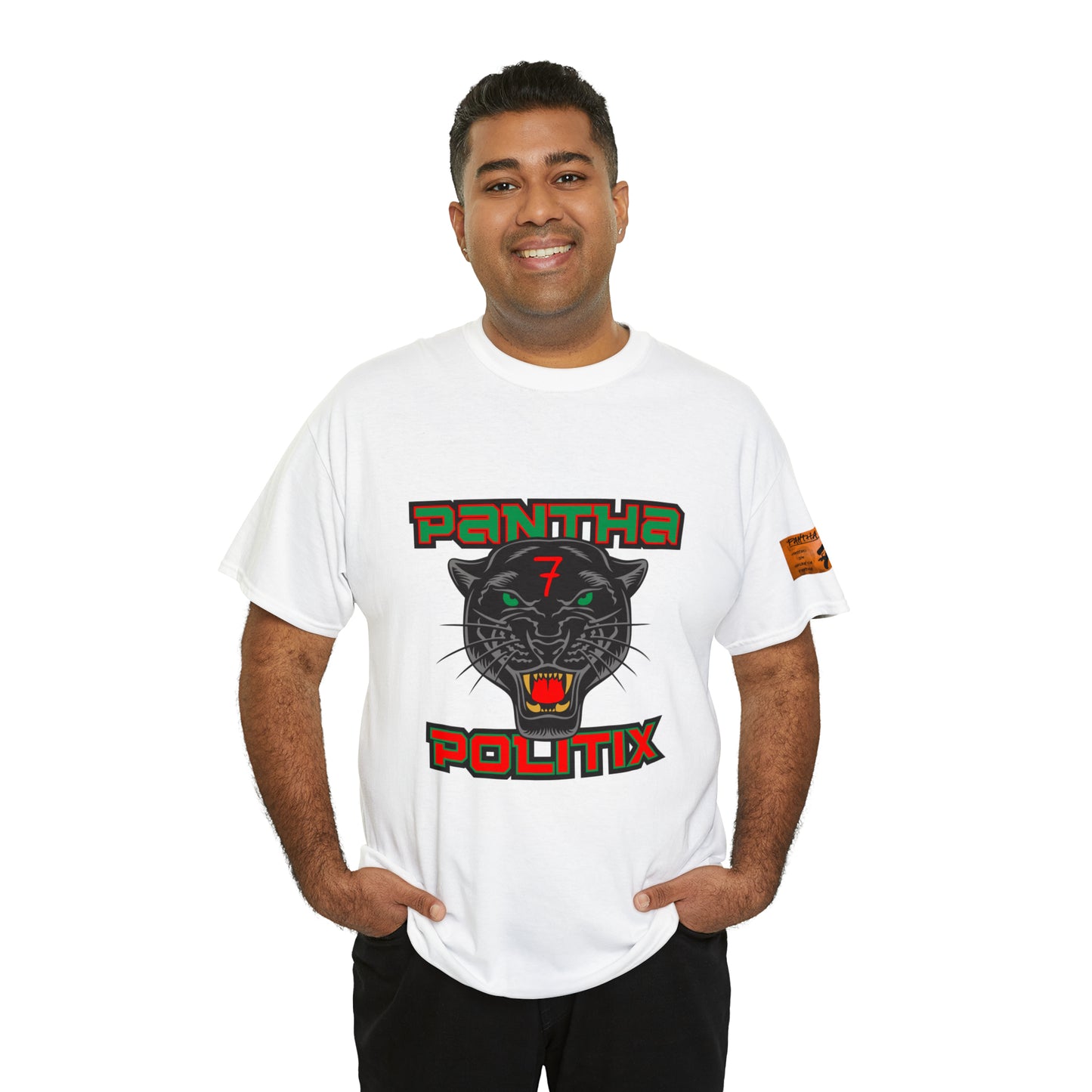 Pantha Politix Podcast Heavy Cotton Tee