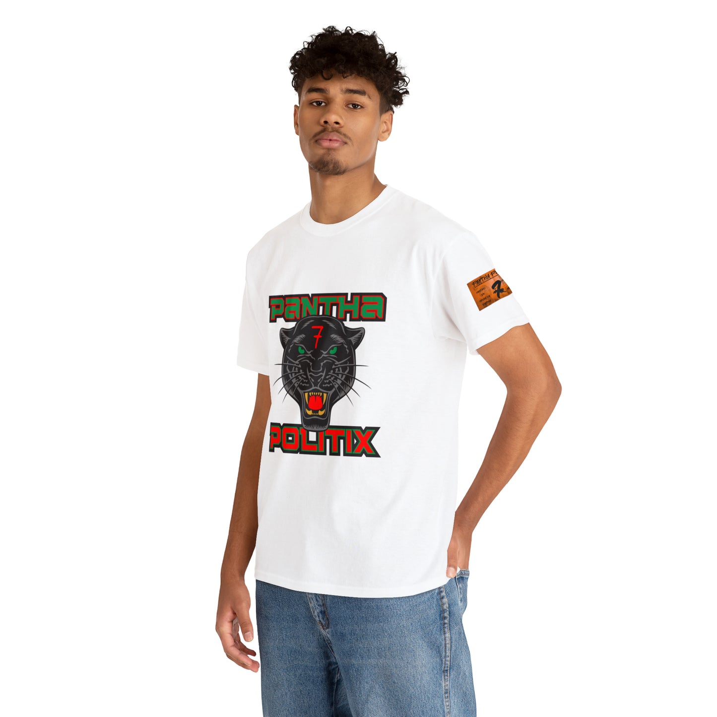 Pantha Politix Podcast Heavy Cotton Tee