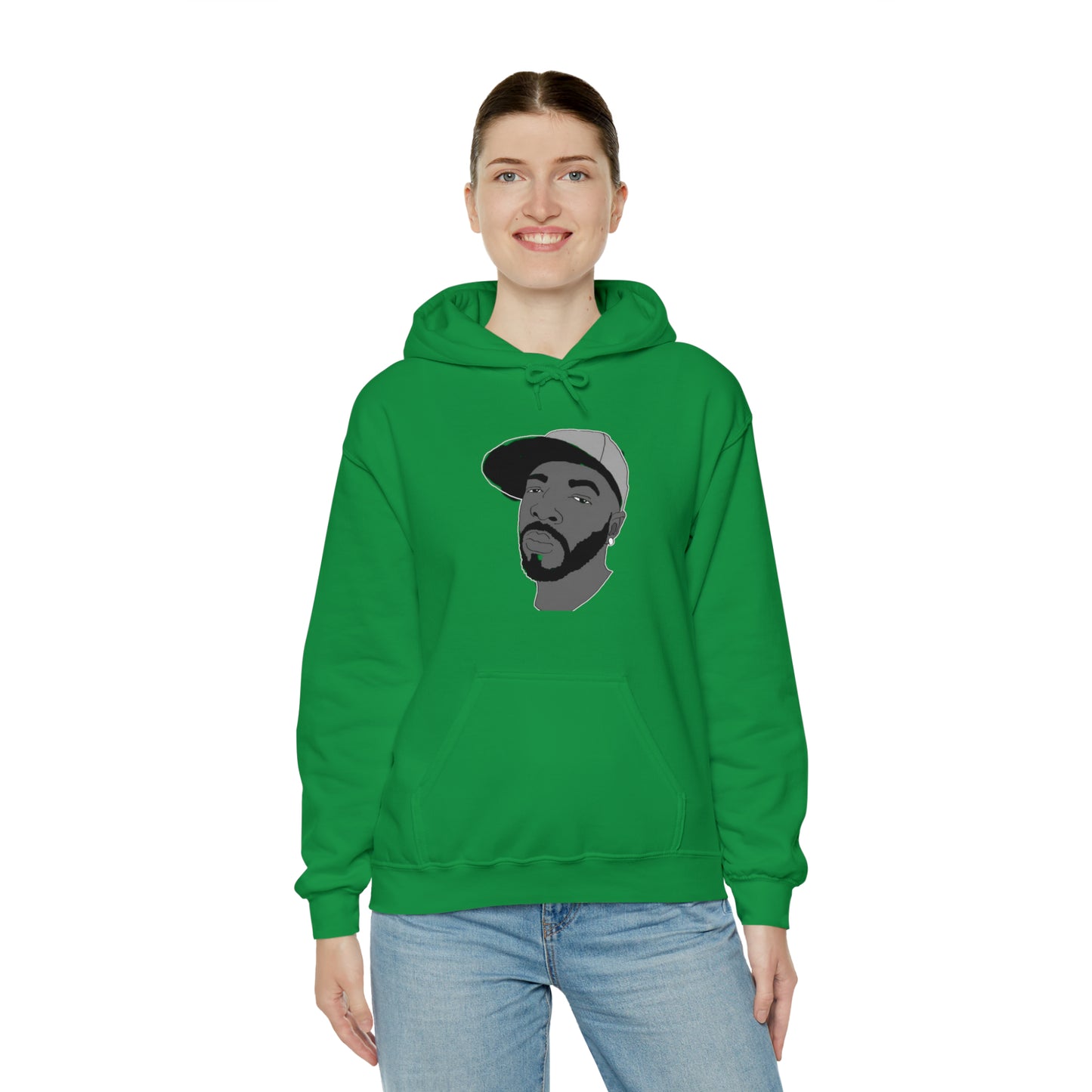 Phantom Head Scarred Hooded Sweatshirt