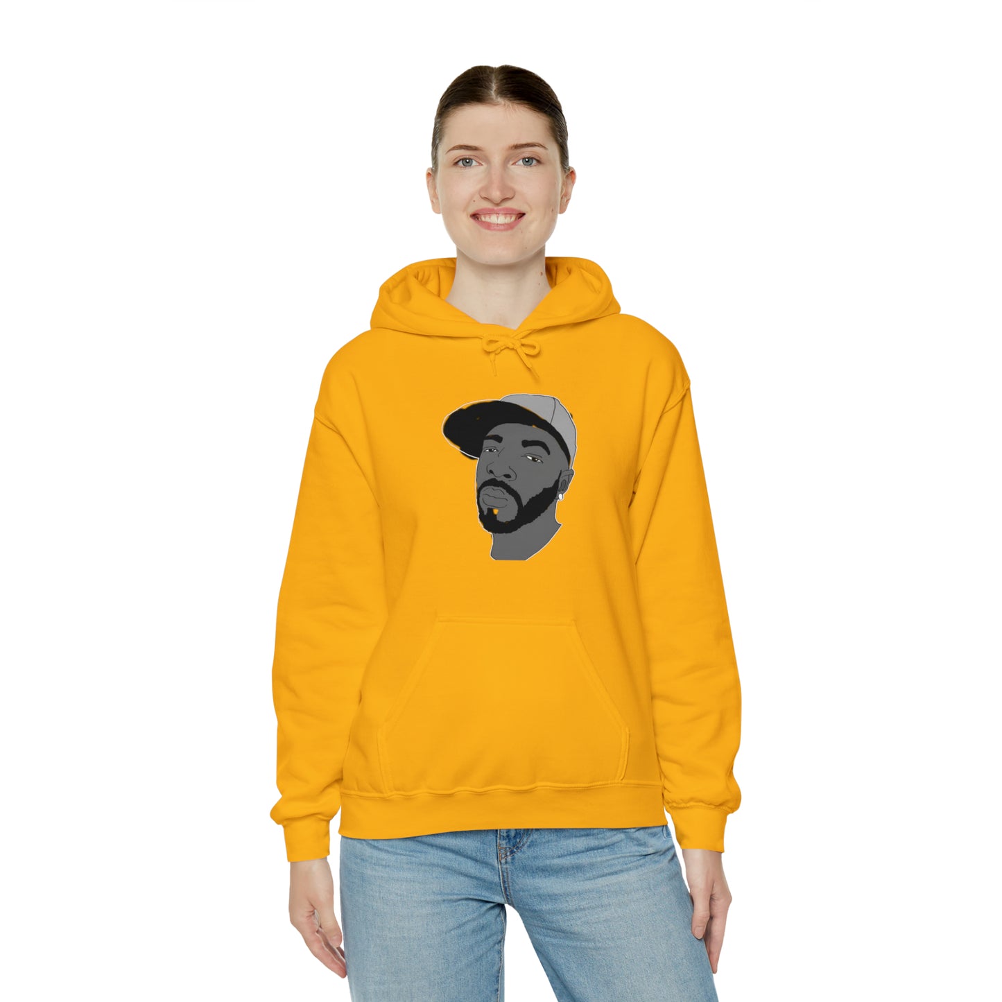 Phantom Head Scarred Hooded Sweatshirt