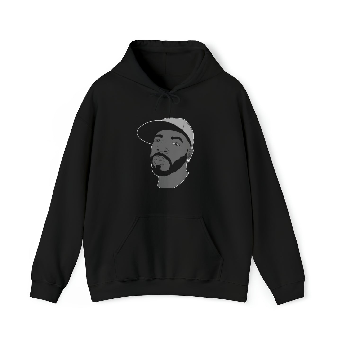 Phantom Head Scarred Hooded Sweatshirt